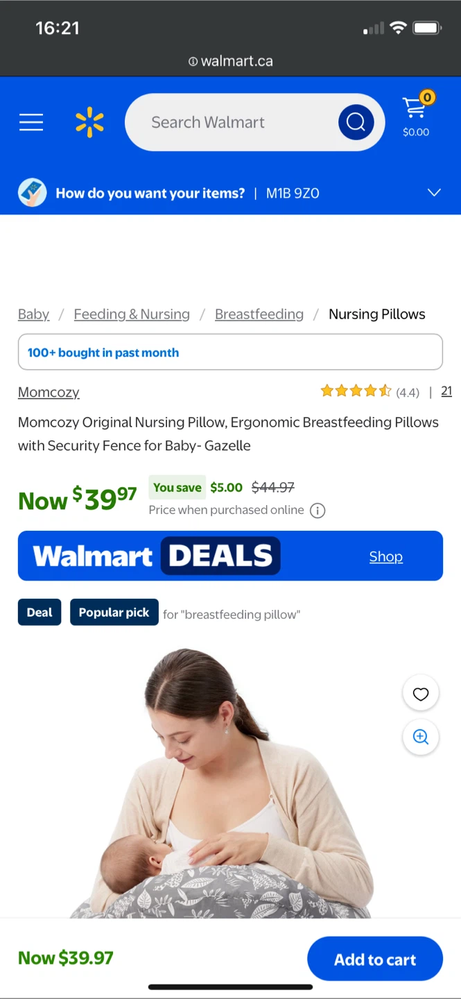 Momcozy Original Nursing Pillow - photo 2