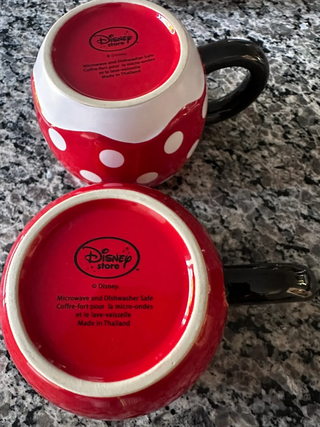 Disney Store Mickey & Minnie Mouse Mugs image indicator(3)