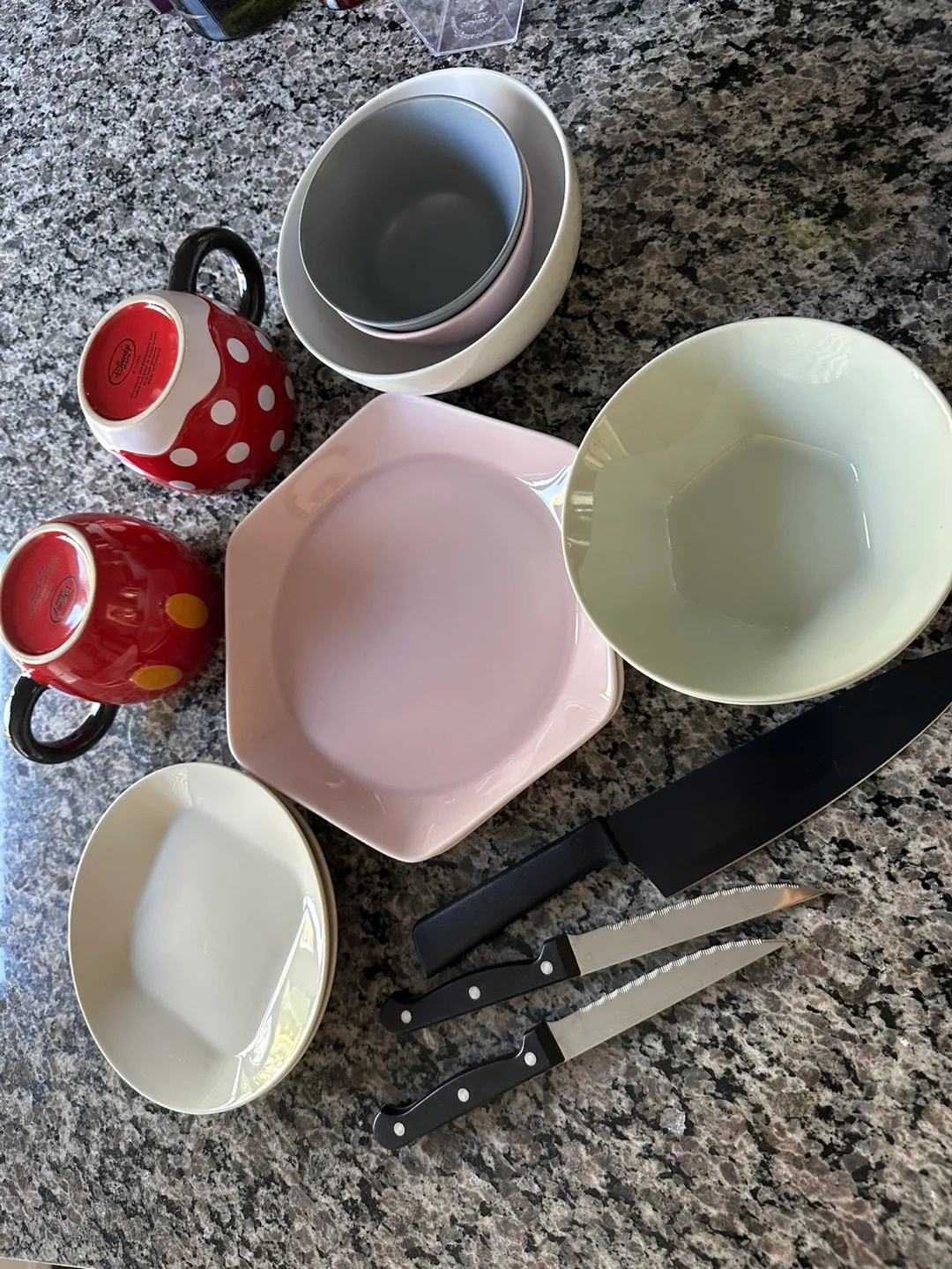 Disney Store Mickey & Minnie Mouse Mugs thumbnail