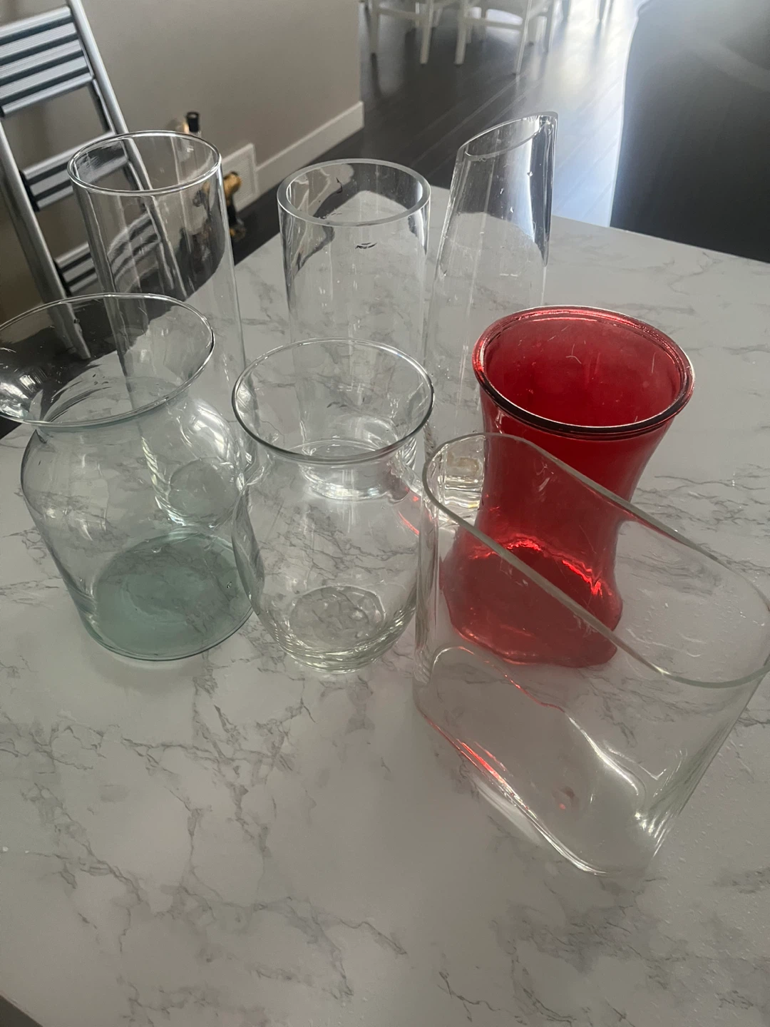 Free Assorted Glass Vases - Great Condition - photo 3