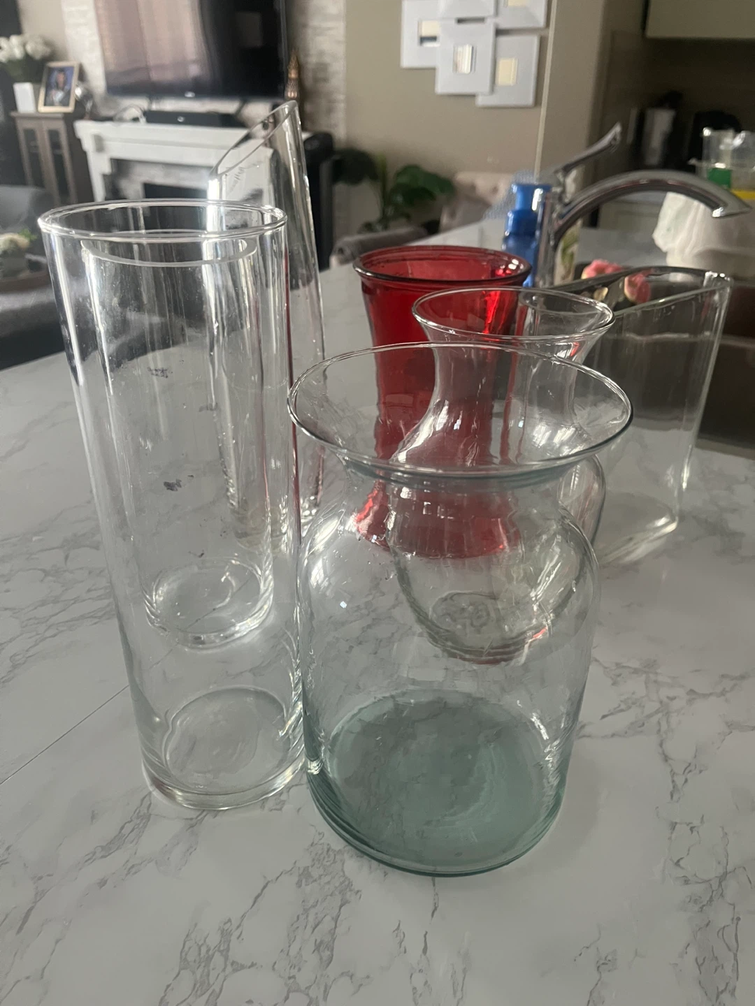 Free Assorted Glass Vases - Great Condition - photo 2