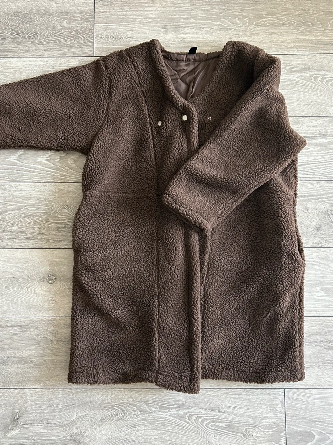 Brown Teddy Coat
