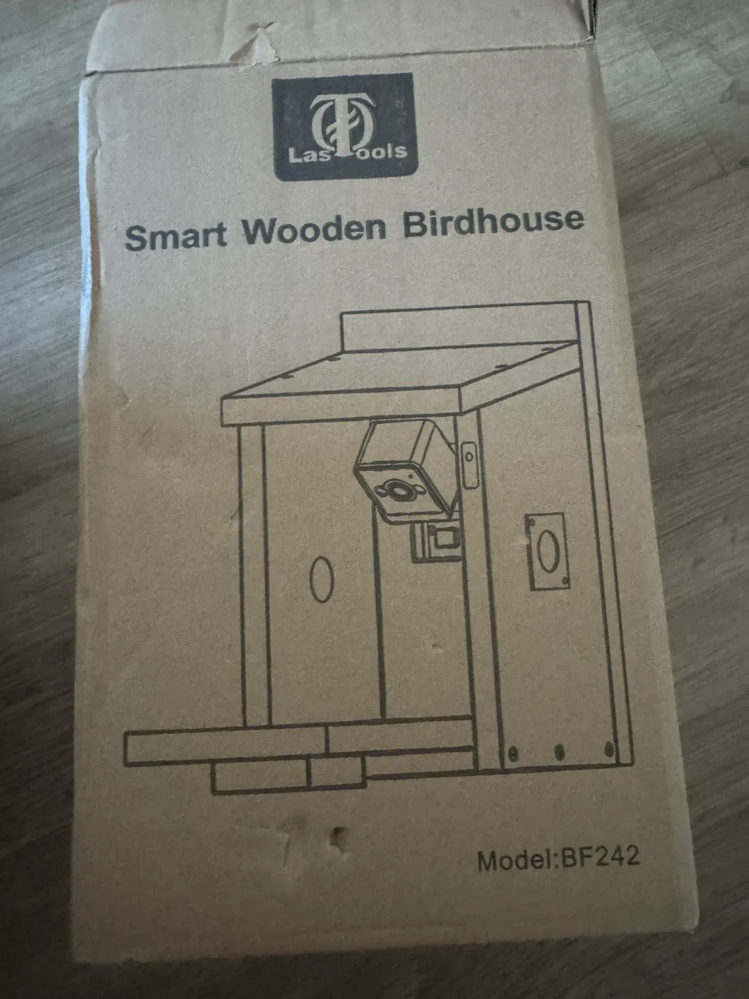 New Smart Wooden Birdhouse with Camera image indicator(7)