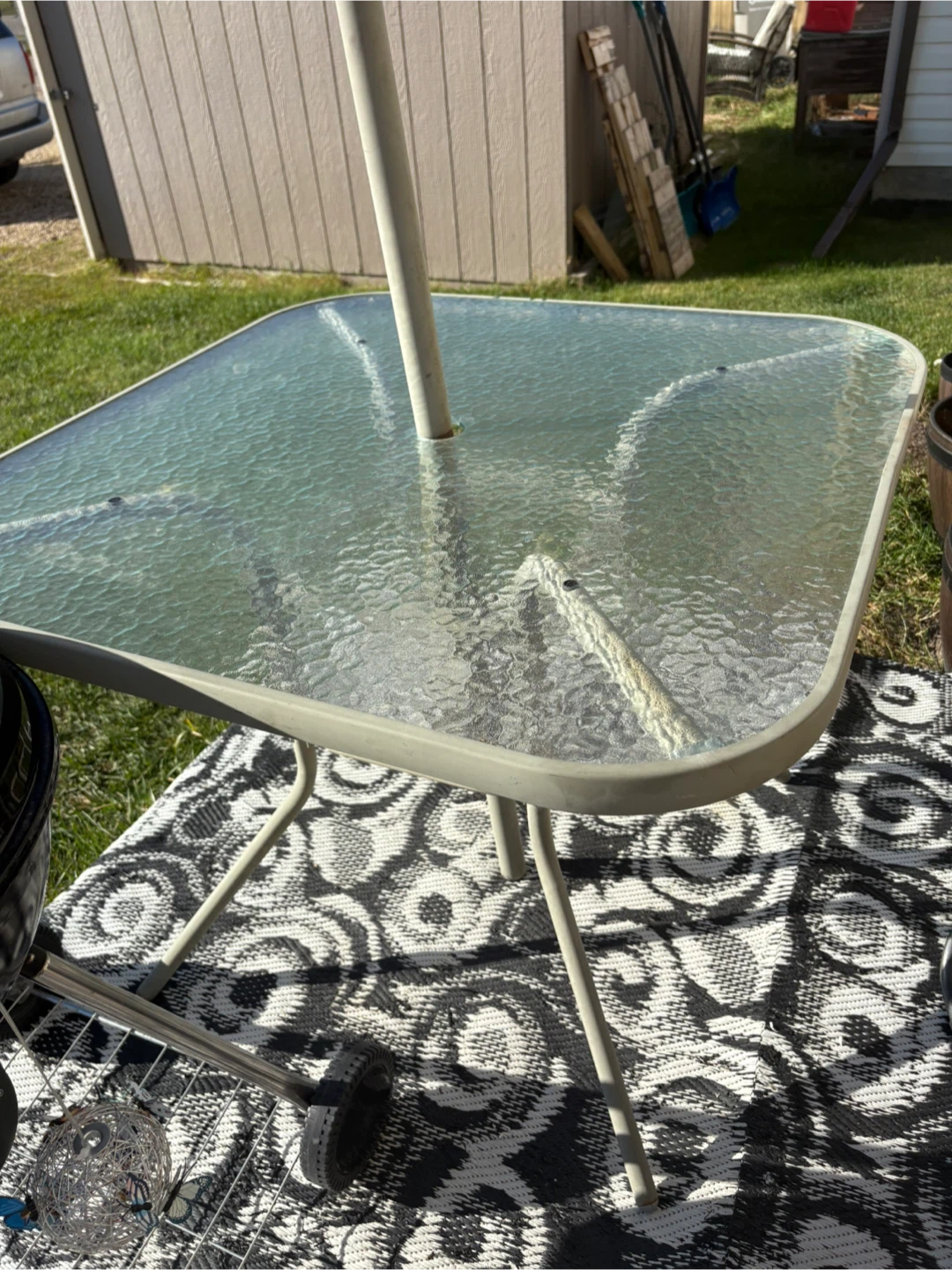 Patio Table with Umbrella