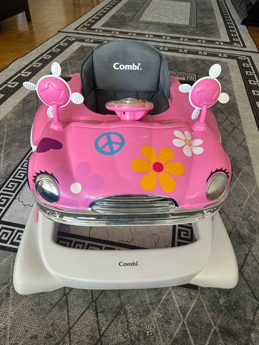 Combi Pink Flower Car Walker image indicator(2)