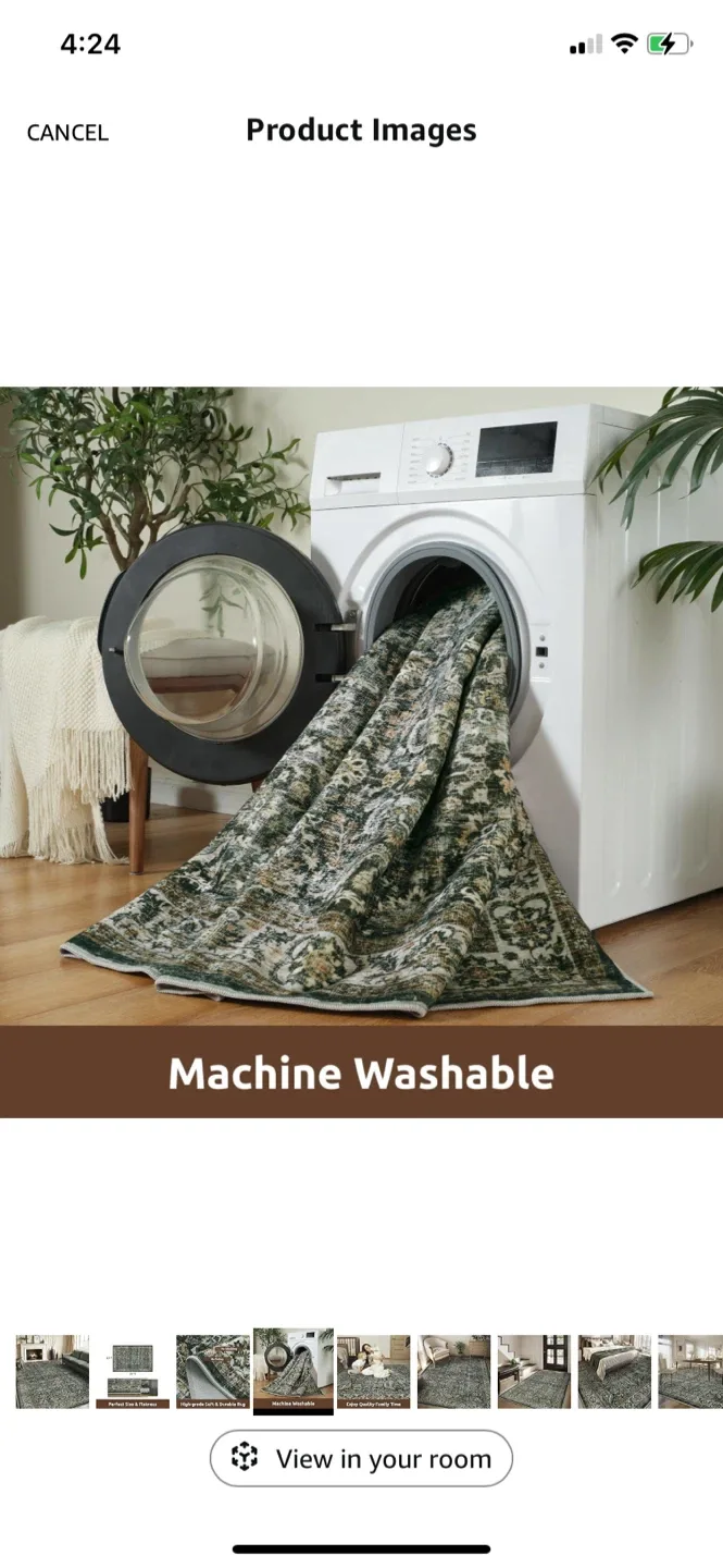 Brand New~ Area Rug (6ft x 9ft) image indicator(6)