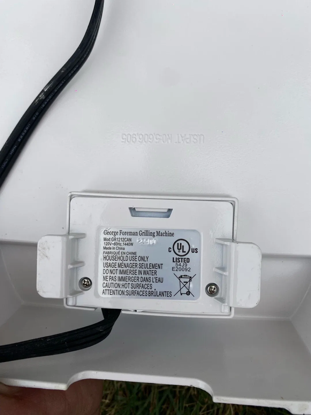 George Foreman Cooking Grill - kitchen appliances / tools image indicator(6)