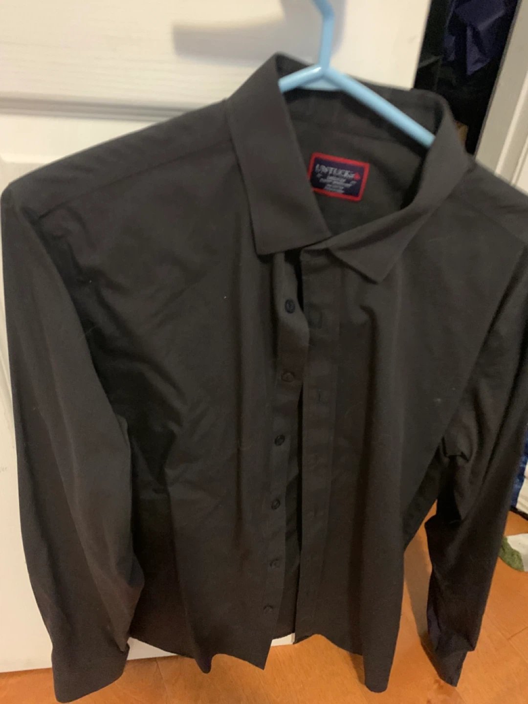 Untuckit Black Button Down Shirt - photo 3