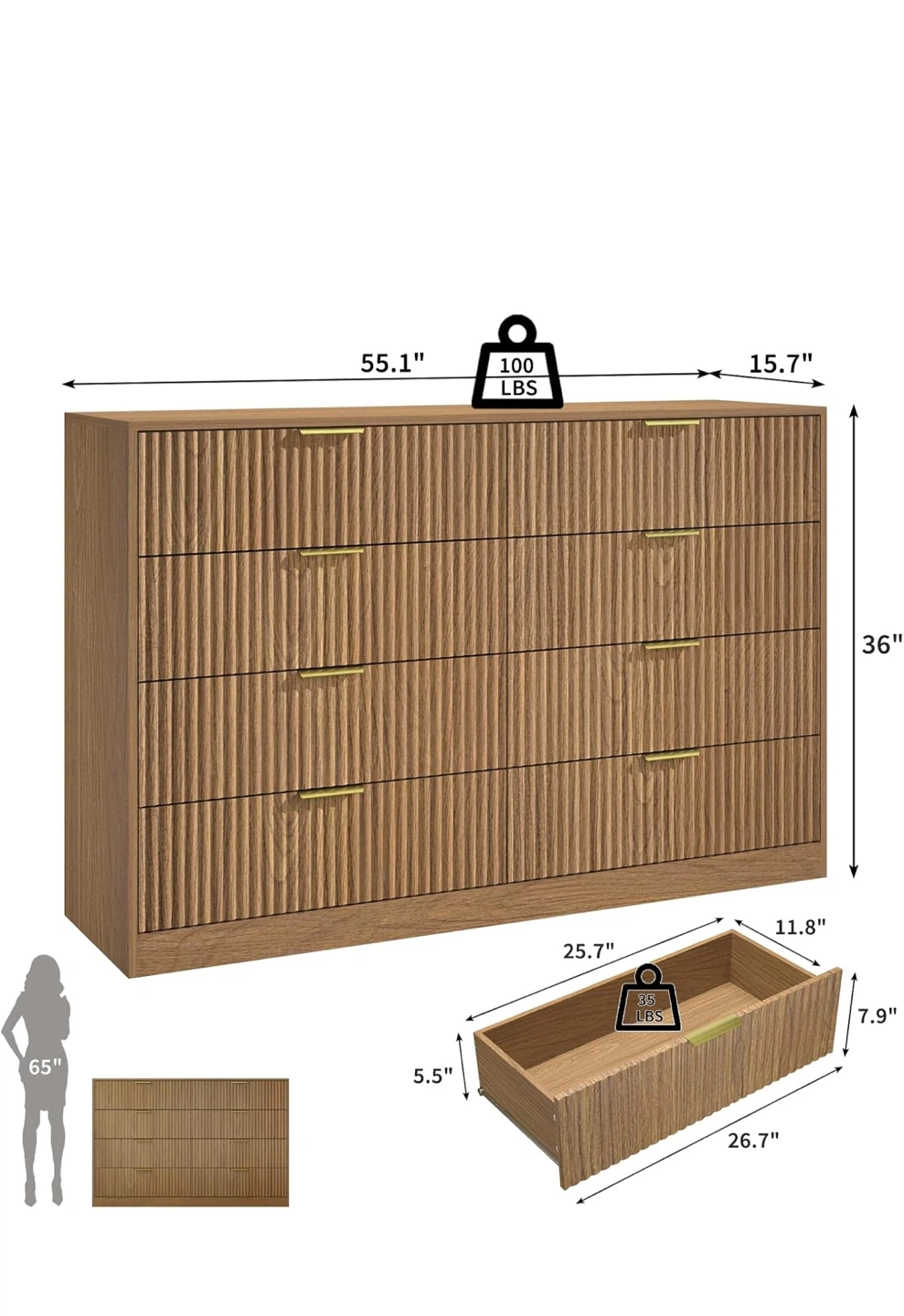 Wood Dresser - photo 2
