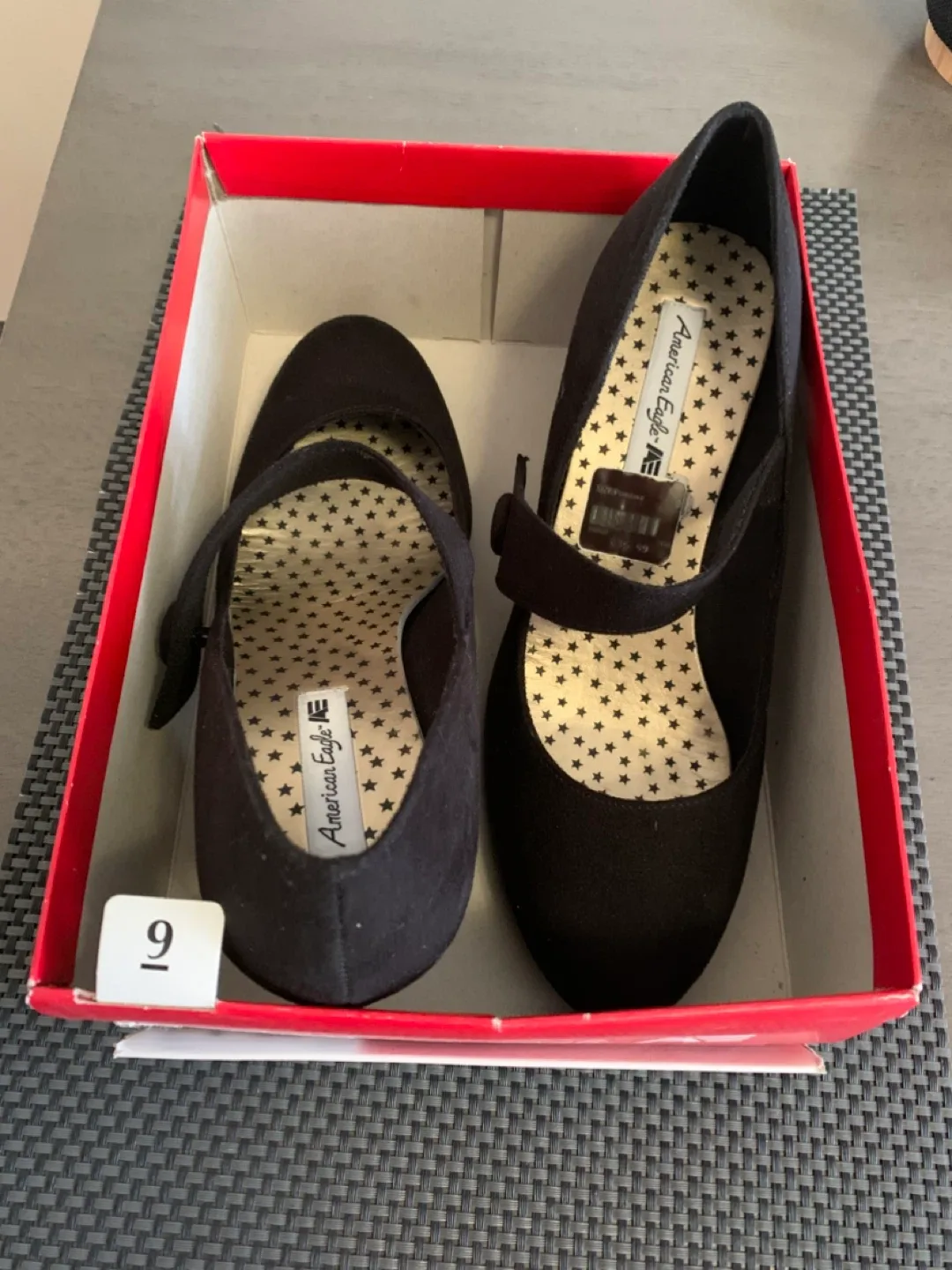 American Eagle Black Heels - Size 9 image indicator(5)