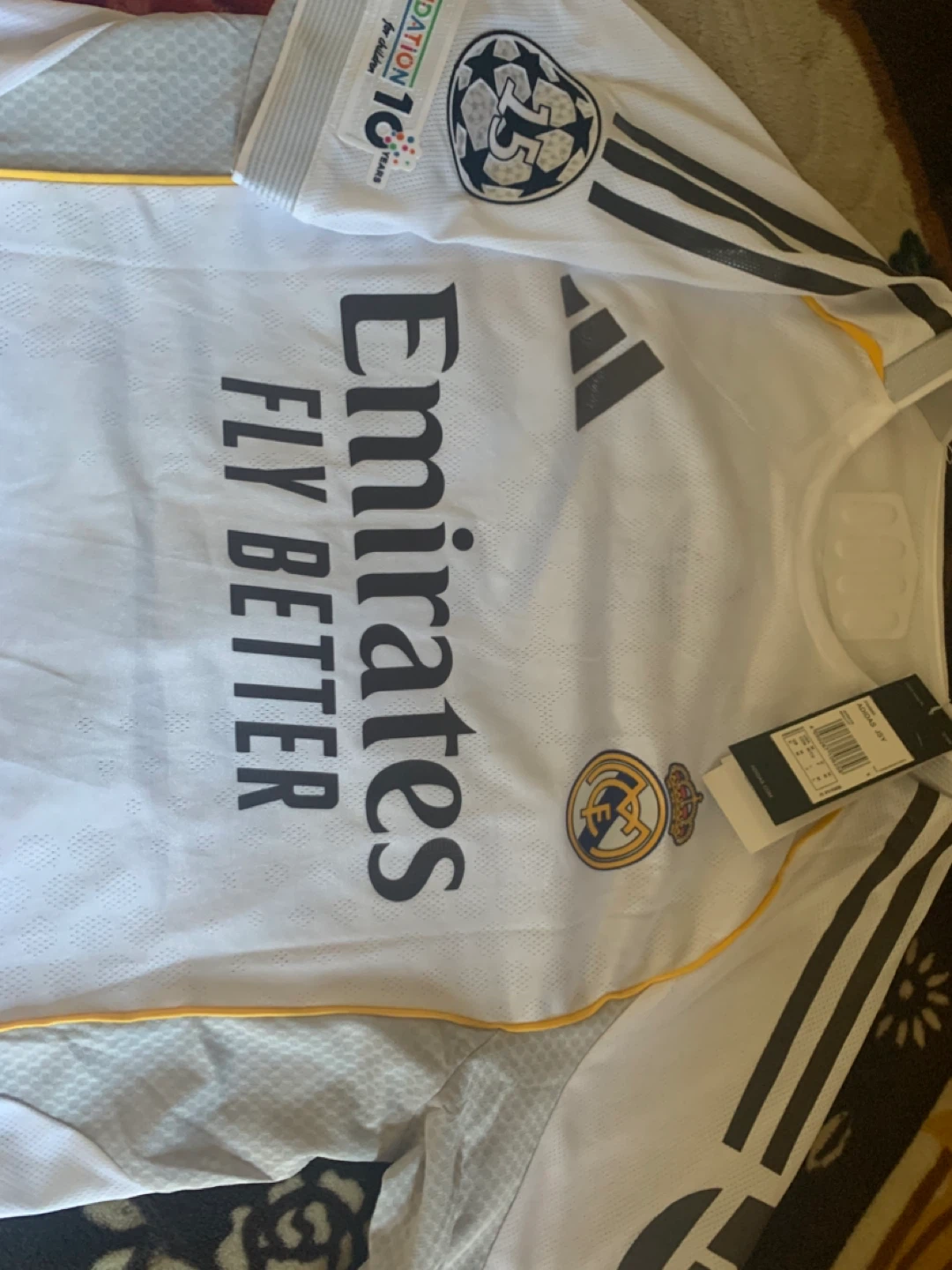 Adidas Real Madrid Mbappe Jersey