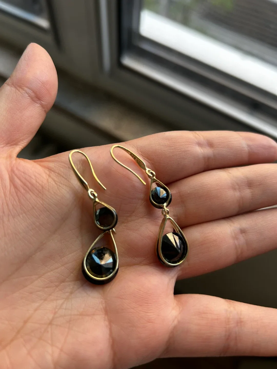 Black Drop Earrings thumbnail