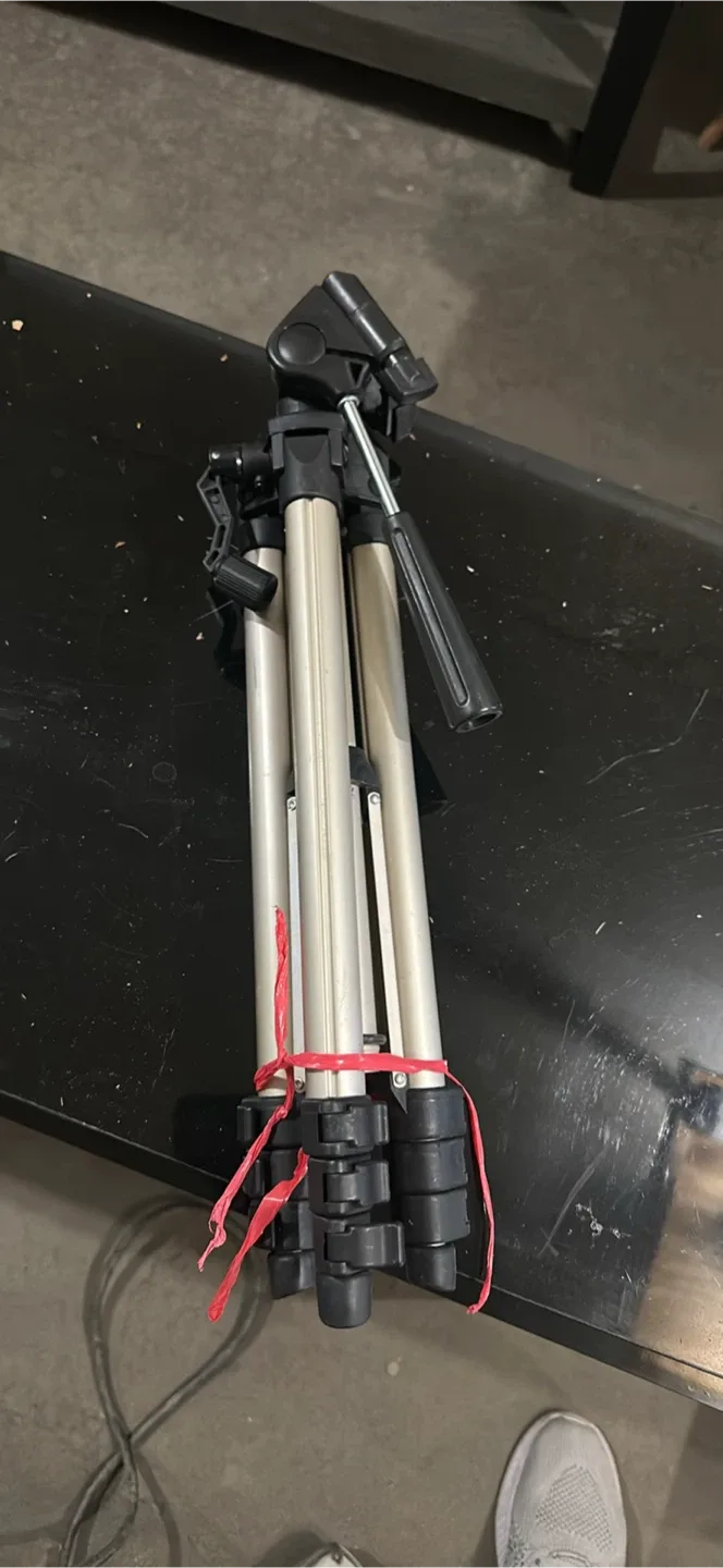 Silver Camera Tripod thumbnail