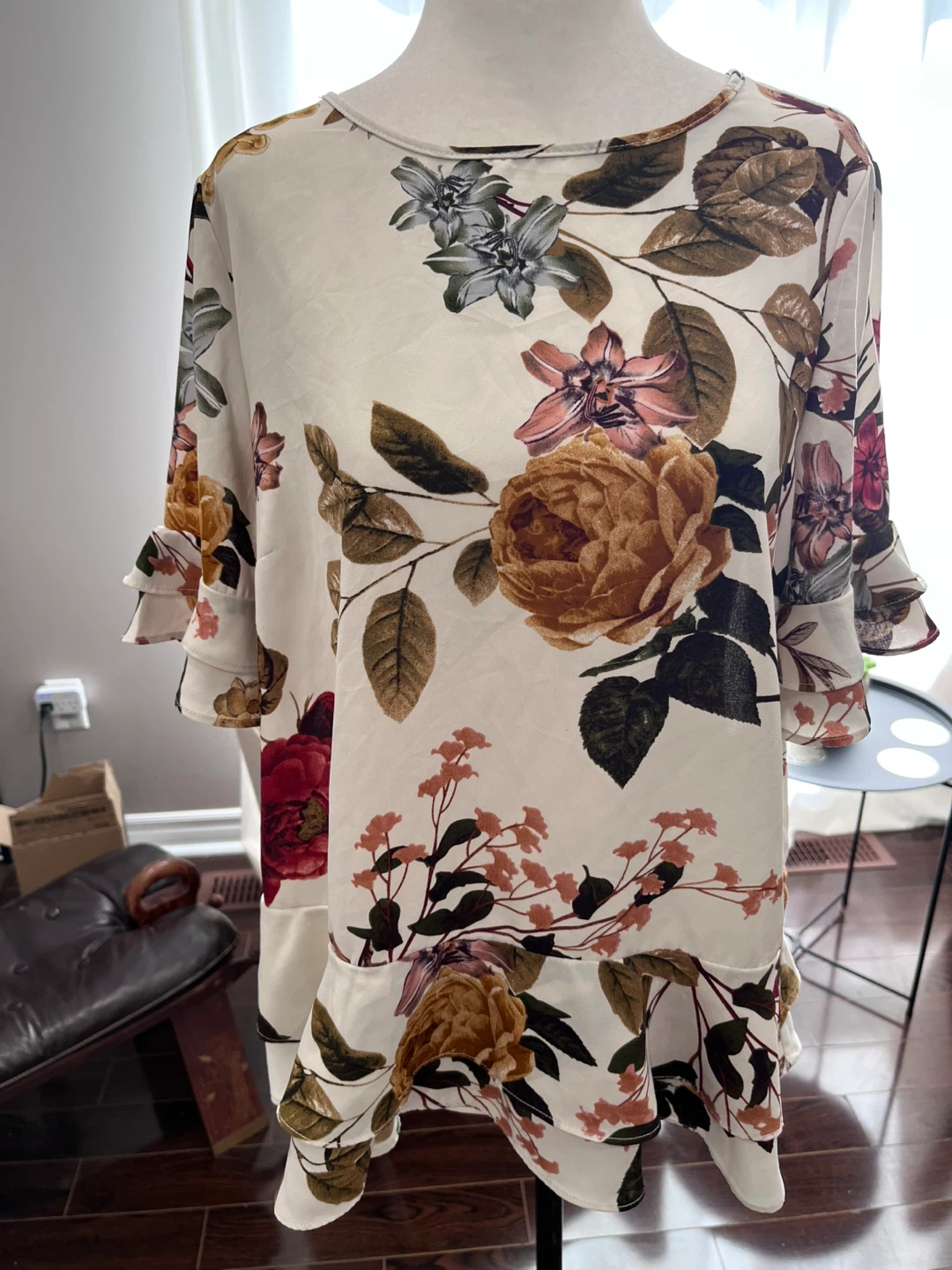 Floral Print Blouse