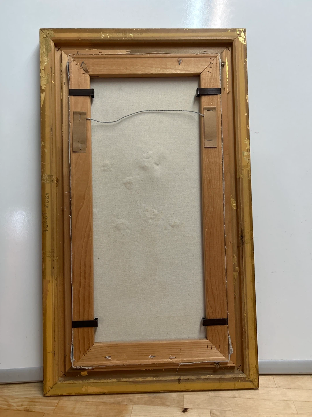 Floral Painting with Gold Frame - photo 4