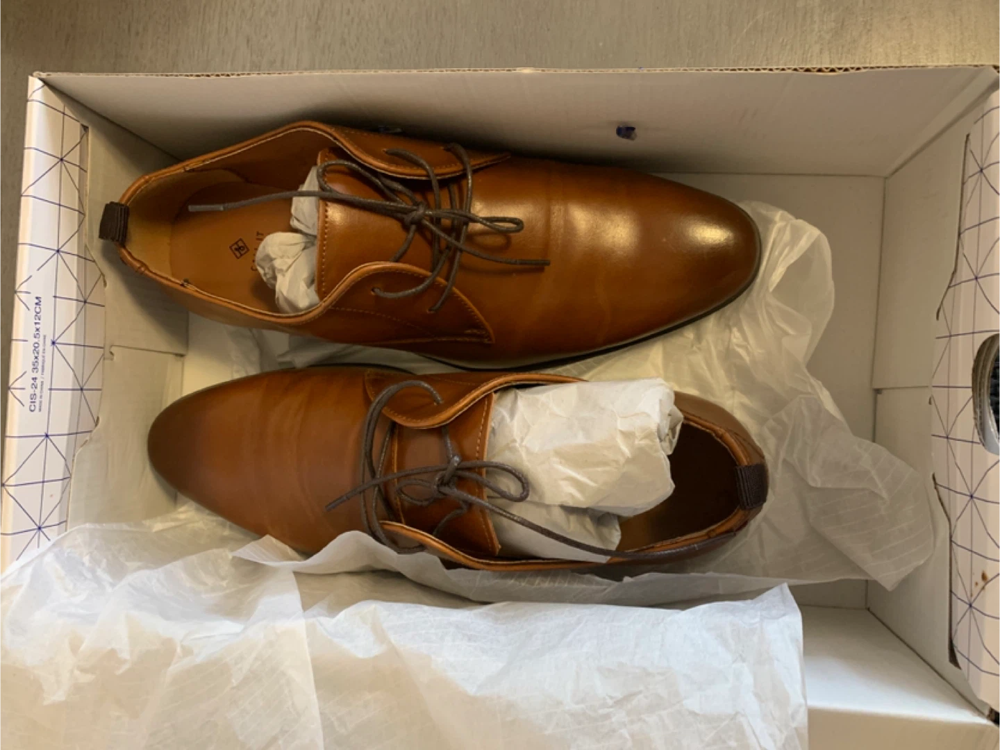 Call It Spring Brown Leather Dress Shoes - photo 4