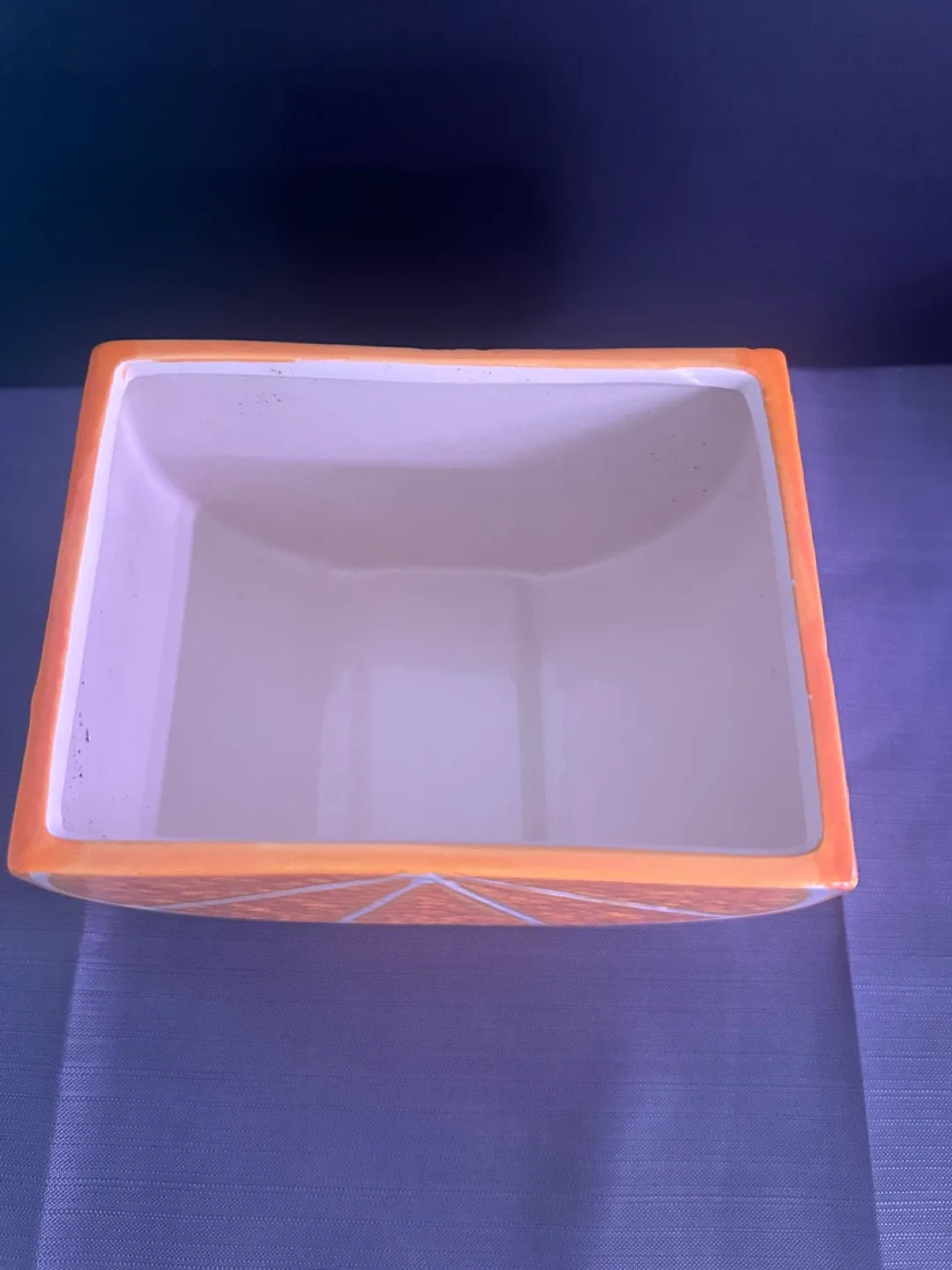 Orange Ceramic Planter image indicator(2)