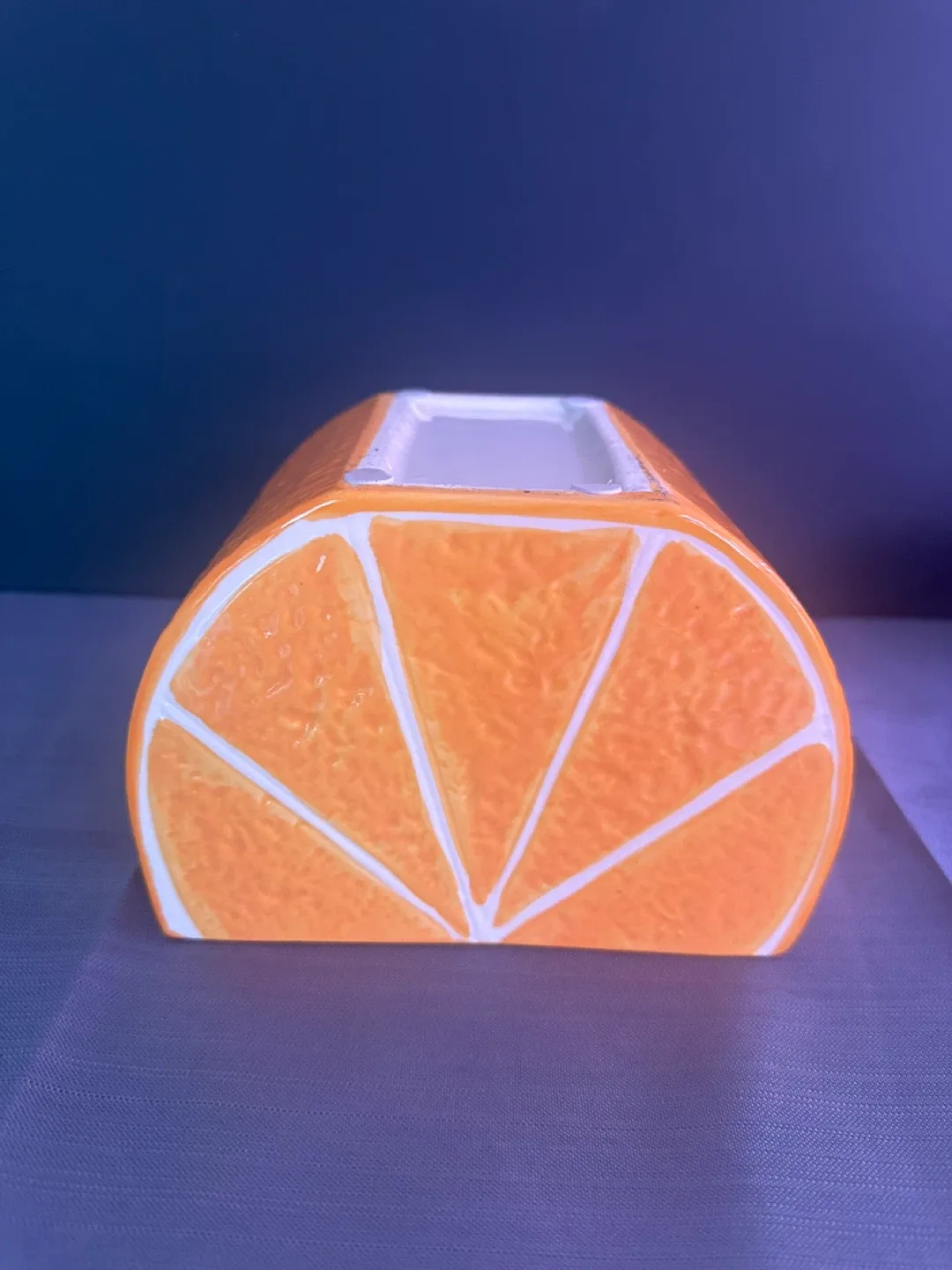 Orange Ceramic Planter image indicator(5)