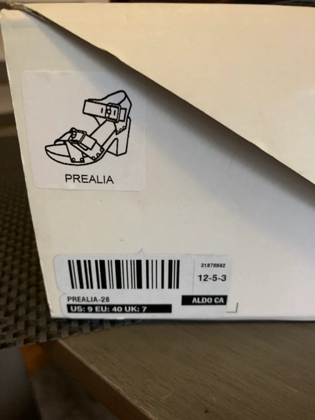 Aldo Black Leather Heeled Sandals image indicator(6)