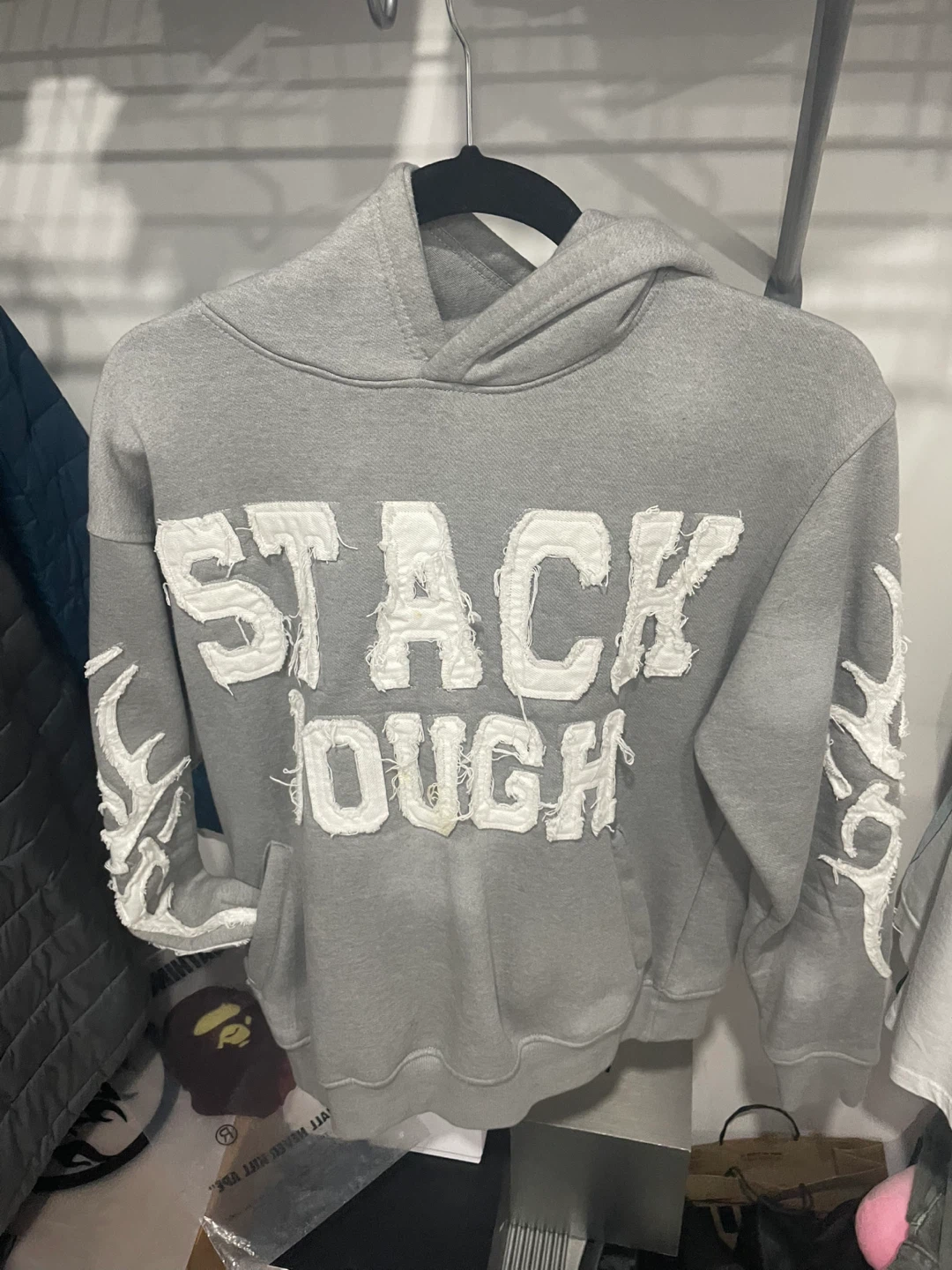 Stack Dough Grey Hoodie & Sweatpants Set