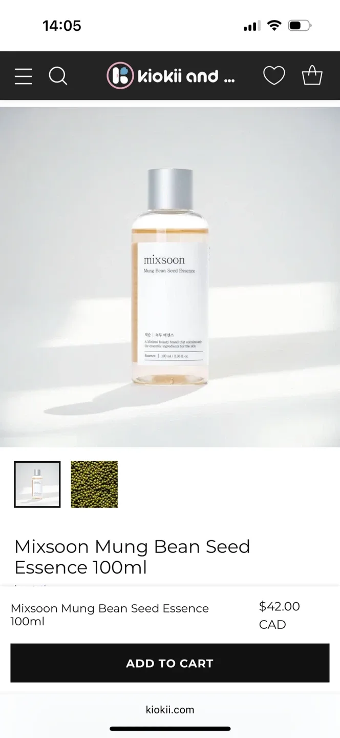 New Mixsoon Mung Bean Seed Essence (100ml) image indicator(5)