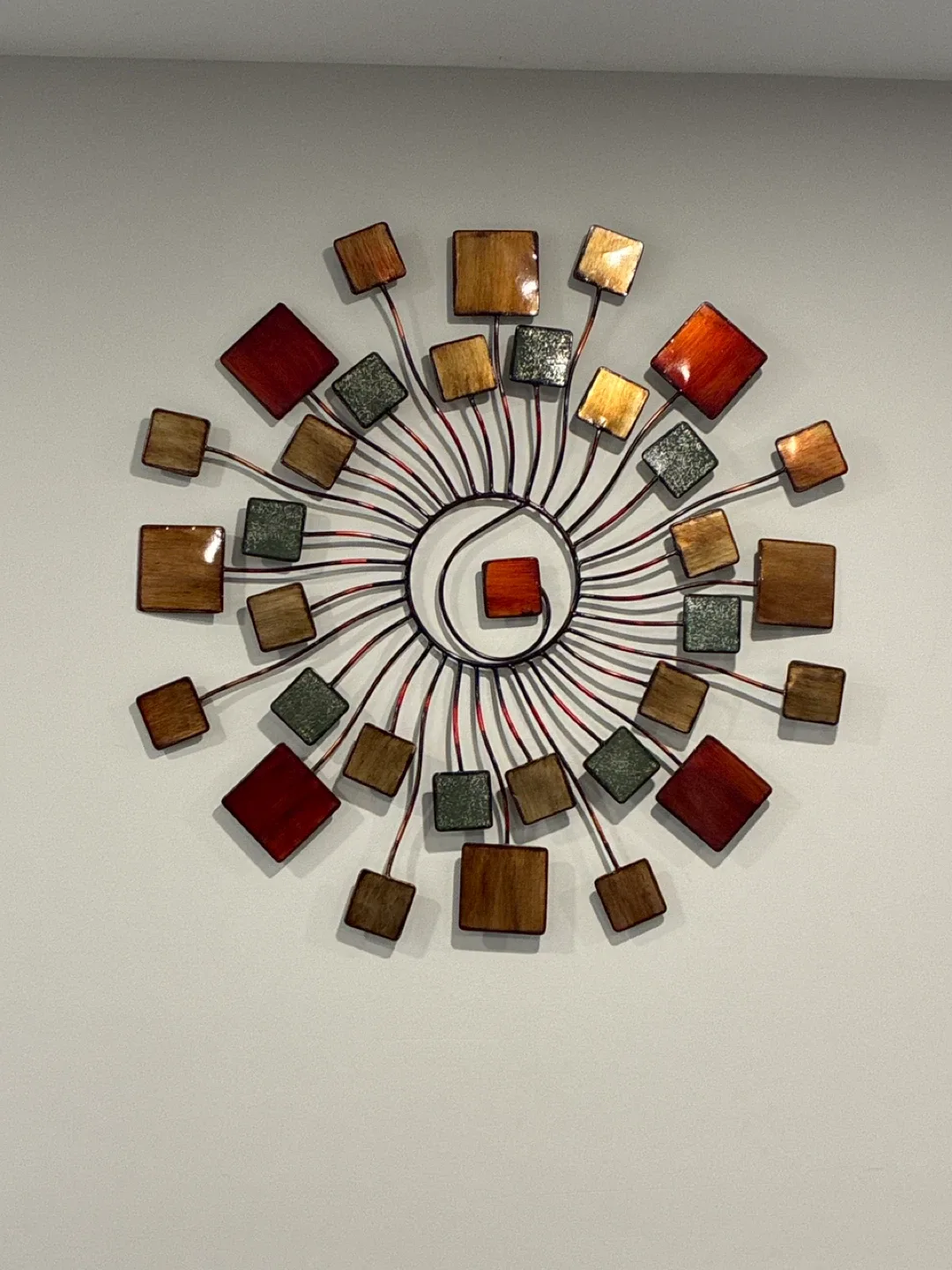 Metal & Wood Wall Art image indicator(2)