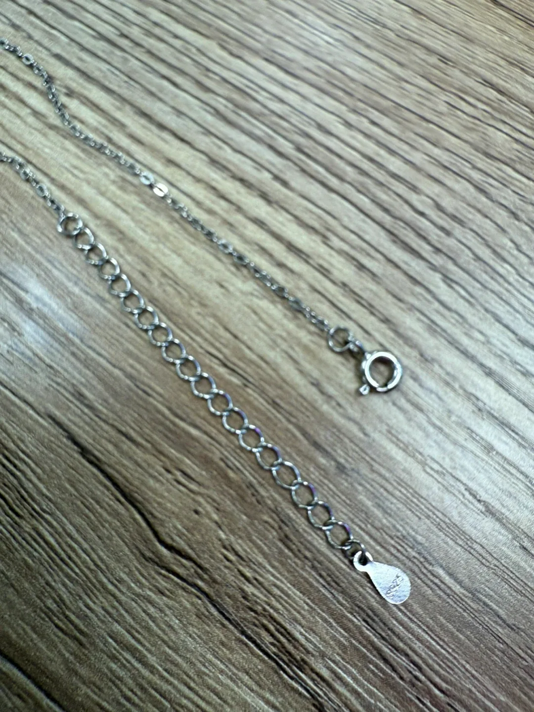 New Cross Silver Pendant Necklace with moissanite stones image indicator(6)