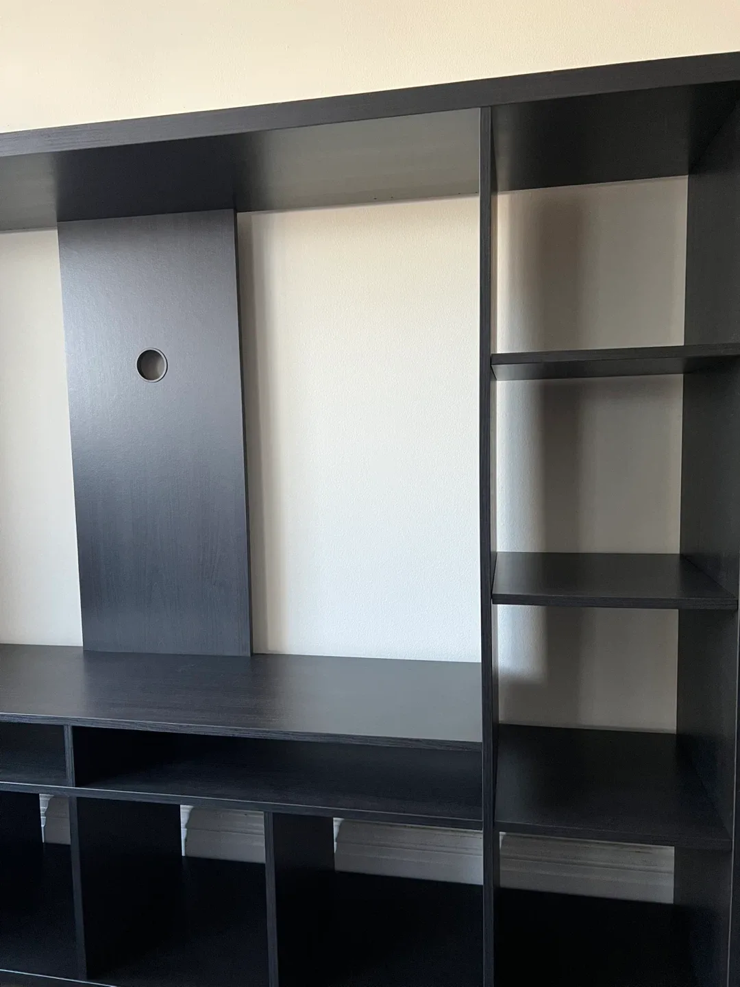 Black TV Stand / Entertainment Unit -MOVING OUT SALE ✈️ image indicator(2)