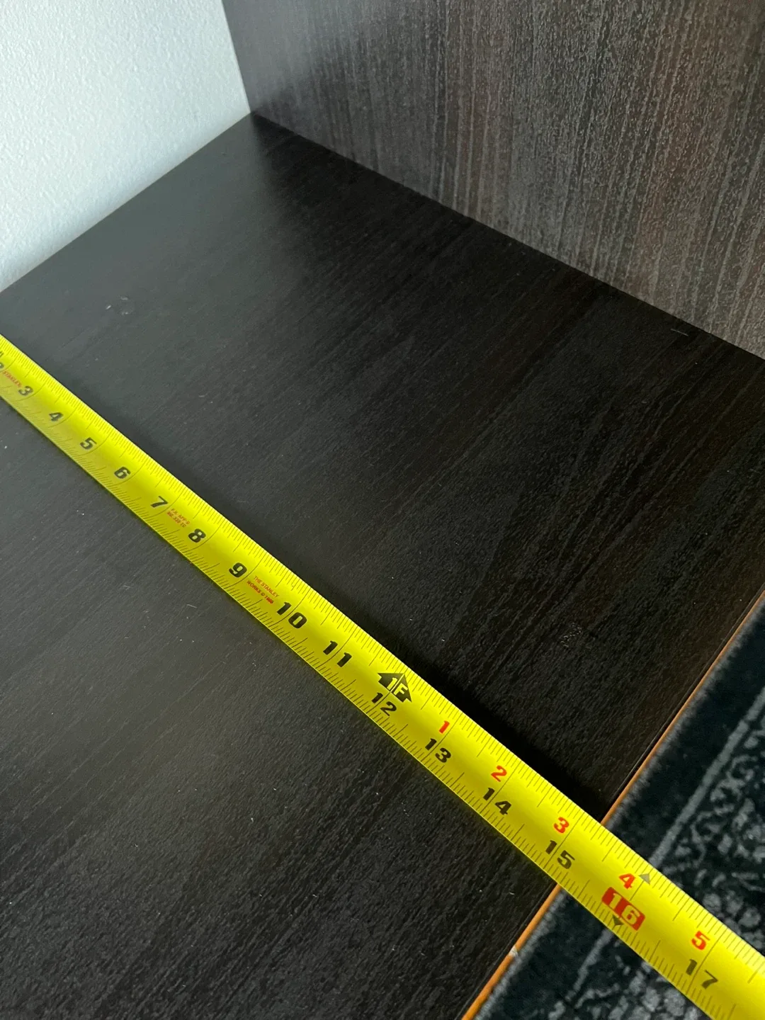 Black TV Stand / Entertainment Unit -MOVING OUT SALE ✈️ image indicator(8)