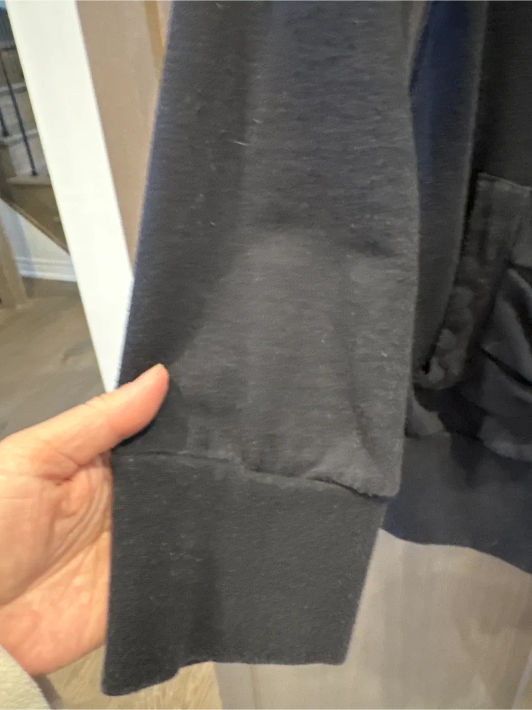 AS KNOW AS de base Black Zip-Up Hoodie image indicator(5)