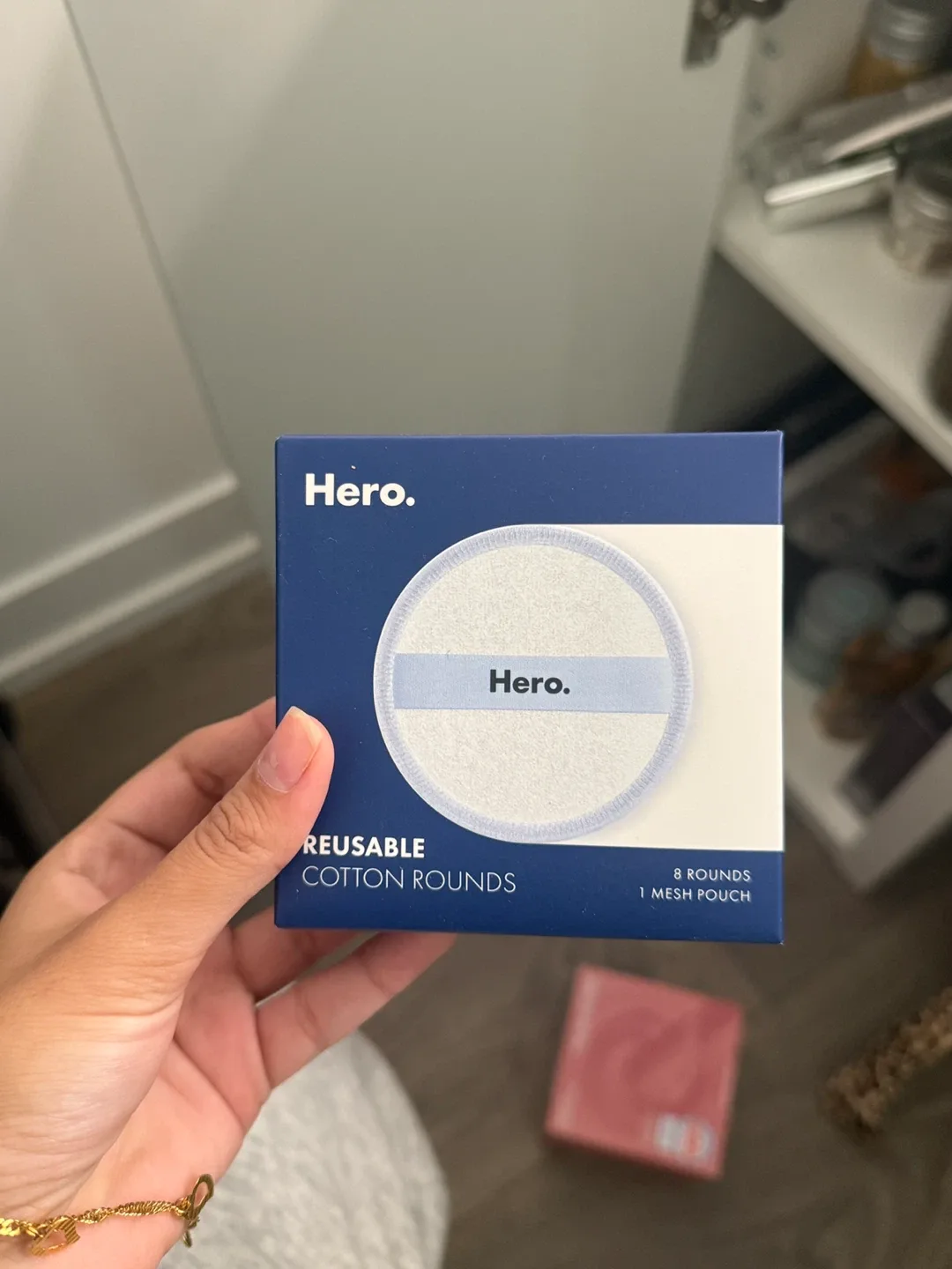 Hero Reusable Cotton Rounds - 8 Rounds, New thumbnail