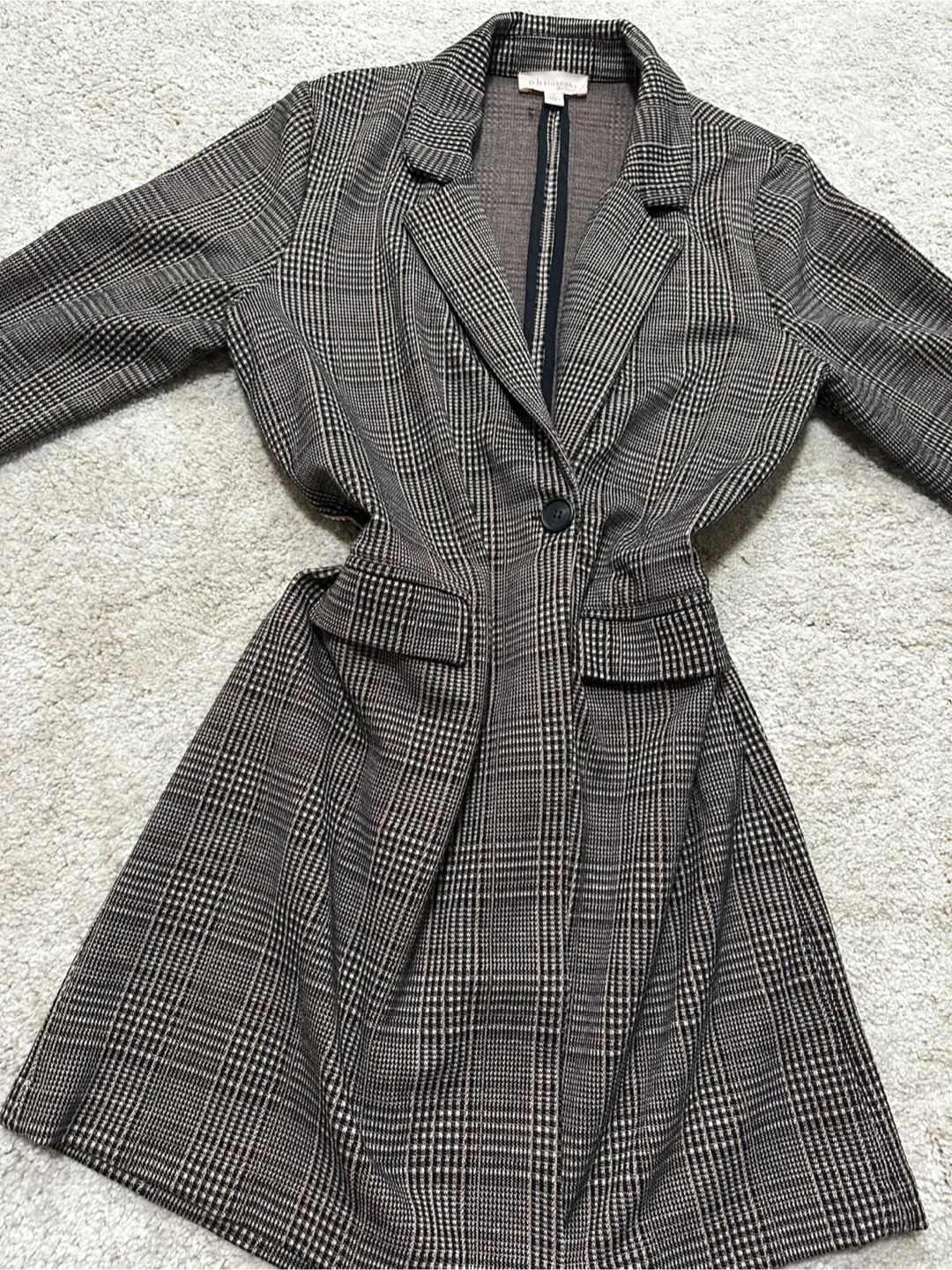 Philosophy Republic Clothing Plaid Jacket - L thumbnail