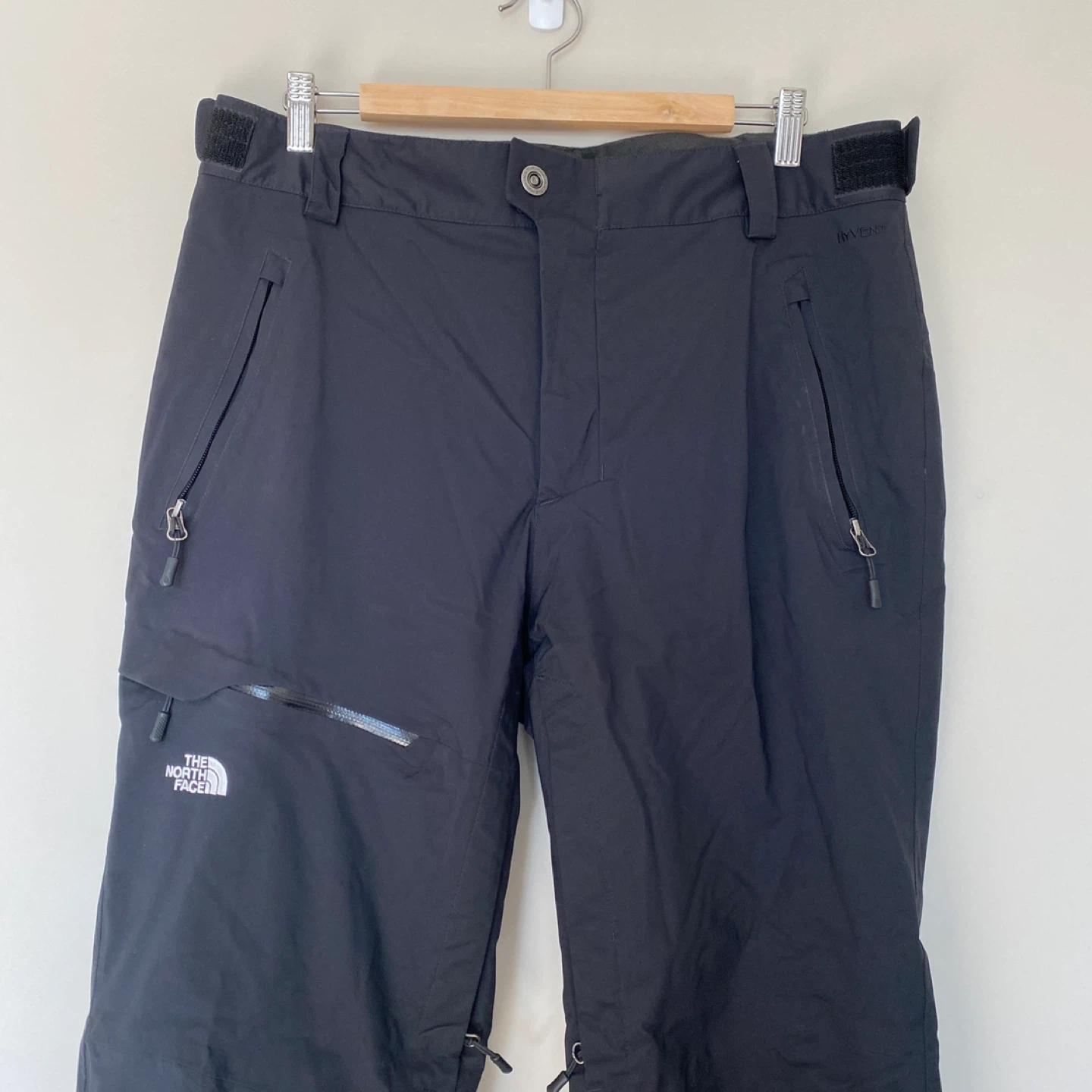 The North Face Men’s Hyvent Insulated Snow Pants Black Sz L - photo 3