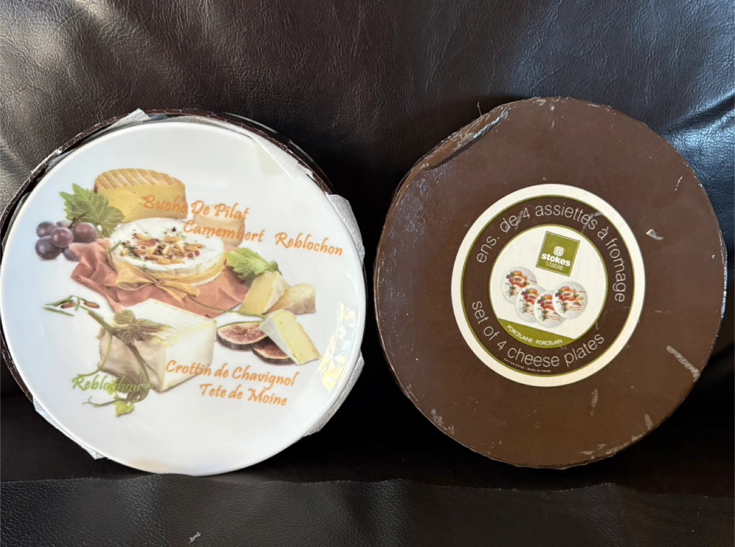 Stokes Set of 4 Cheese Plates - New in Box!