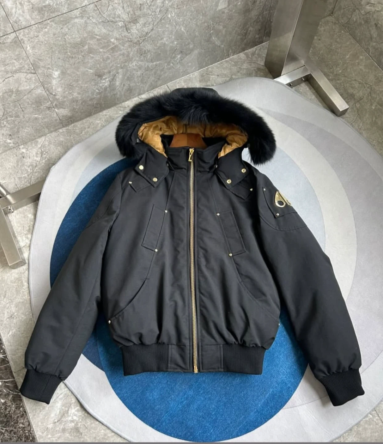 Moose Knuckles Bomber Jacket - Different hood colours - 1:1 - photo 5