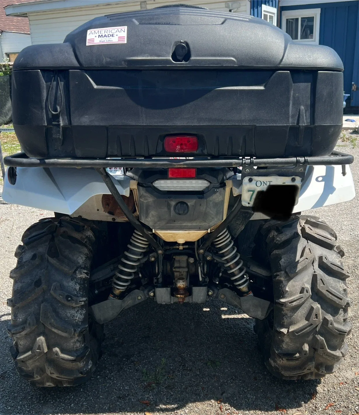 Yamaha Grizzly 700 2017 with Boss Hydraulic Plow image indicator(3)