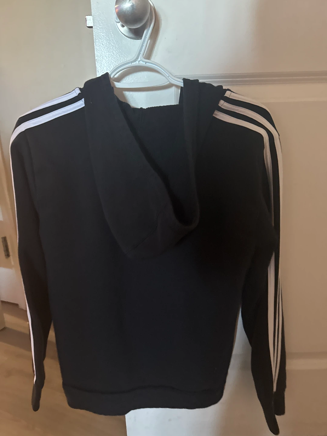 Adidas Black Hoodie - Size Large 16 14 - photo 2