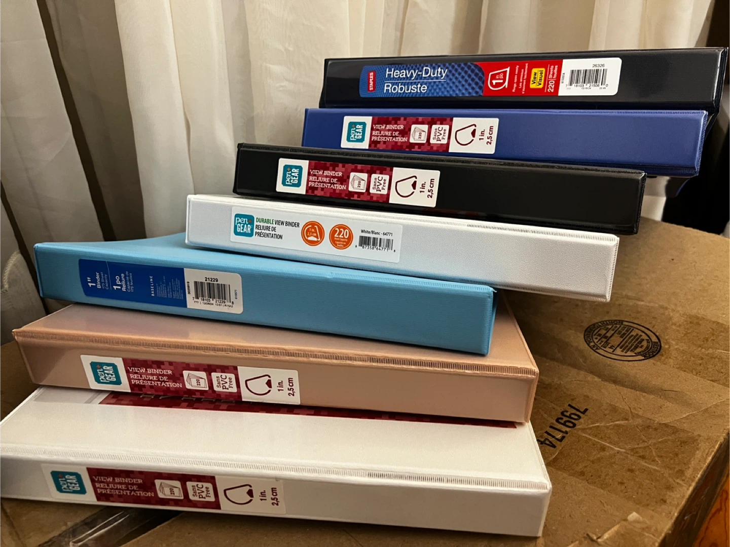 7  New View Binders