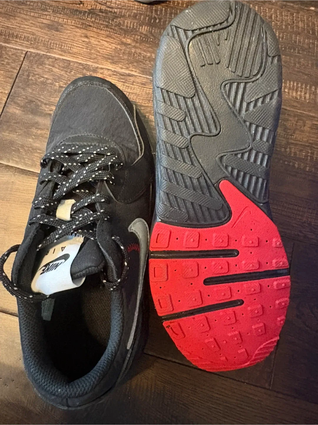 Children’s  Nike Air Max IVO Black Sneakers US 5Y image indicator(4)