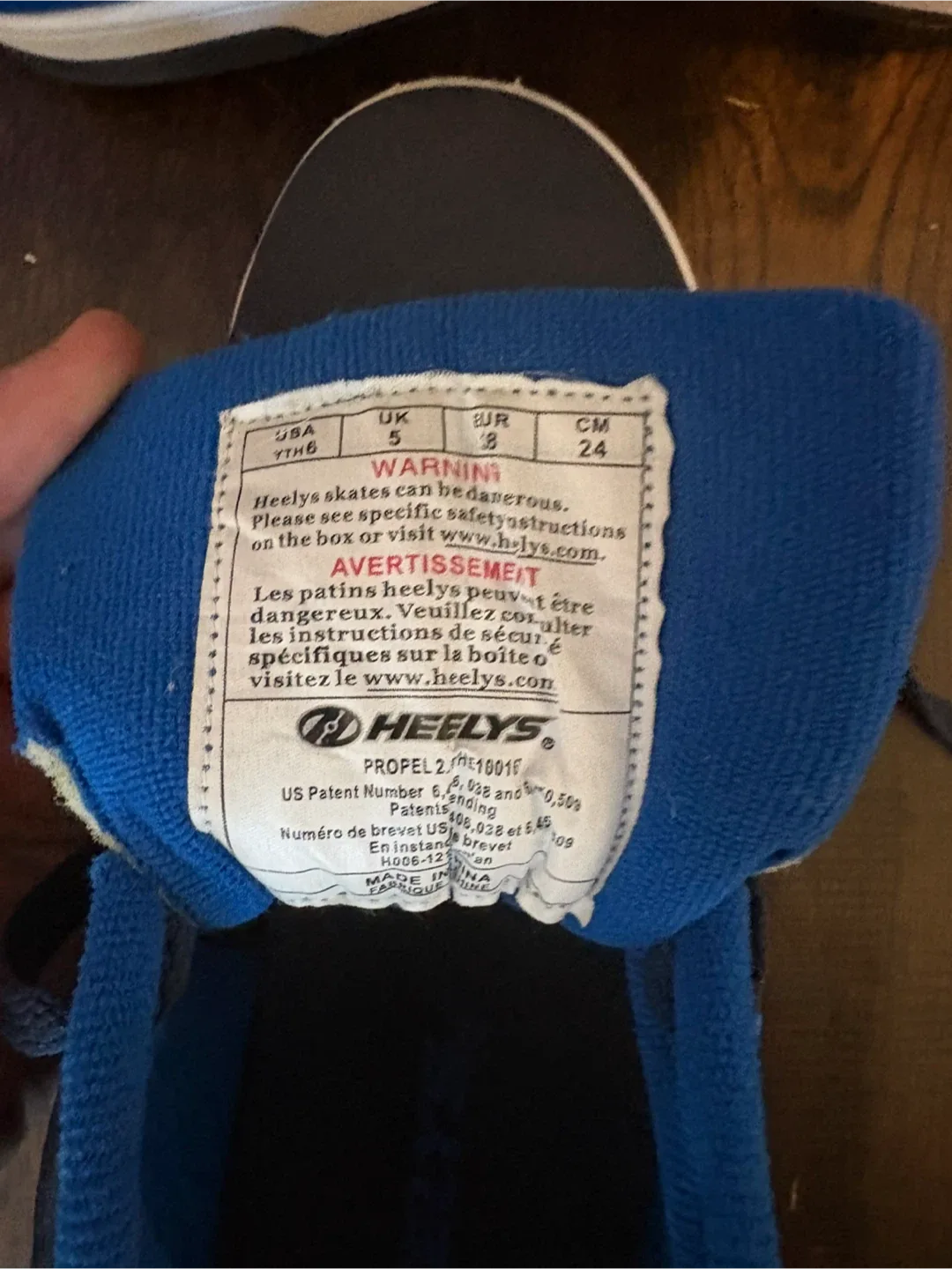 Heelys Propel 2.0 Roller Shoes - Youth Size 6 image indicator(4)