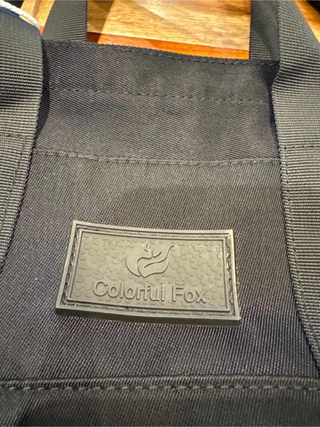 New - Small Black Tote Bag with Strap image indicator(2)