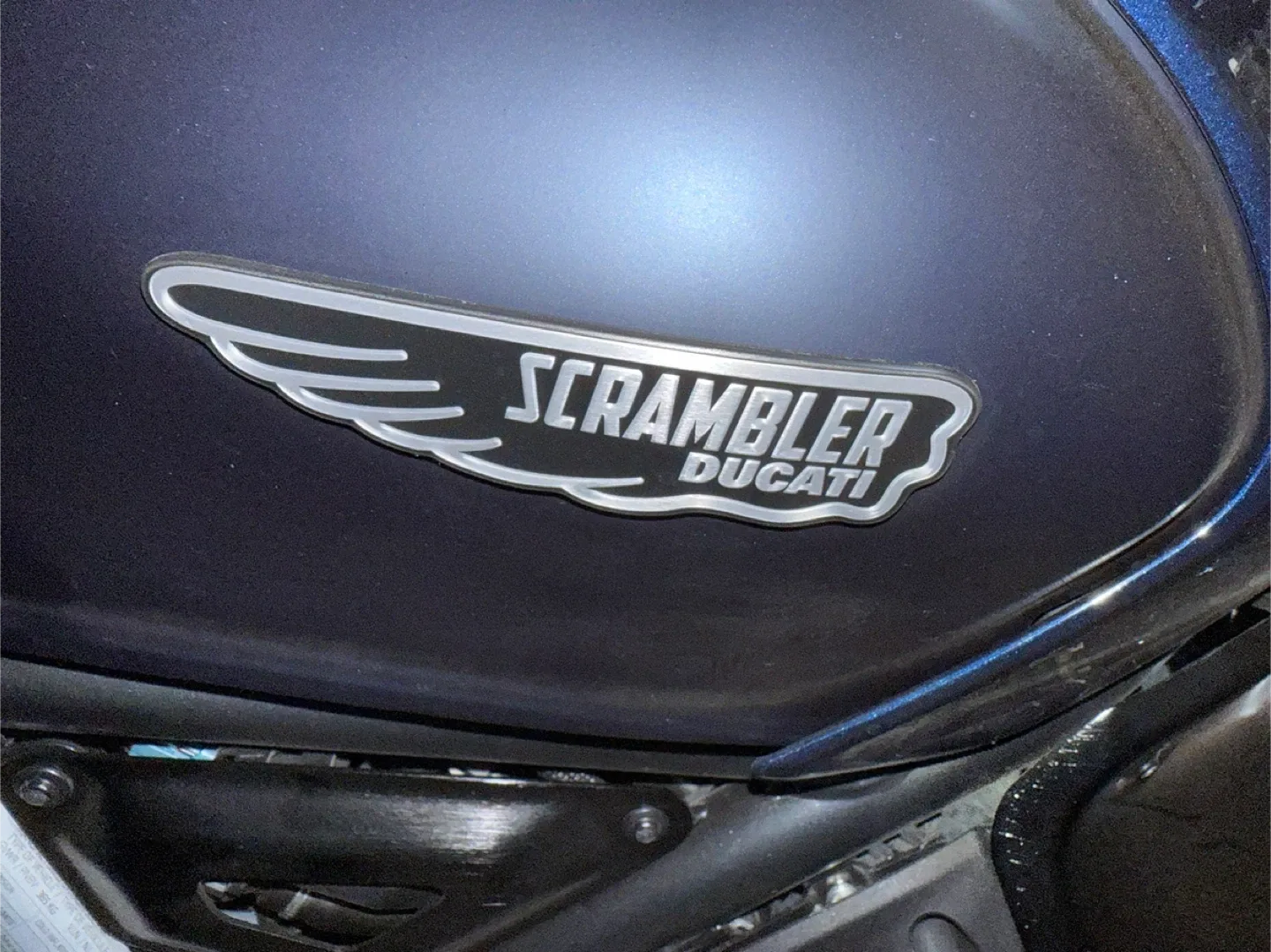 Wind Rider Black Seat Cover for Ducati Scrambler 24/25 image indicator(3)