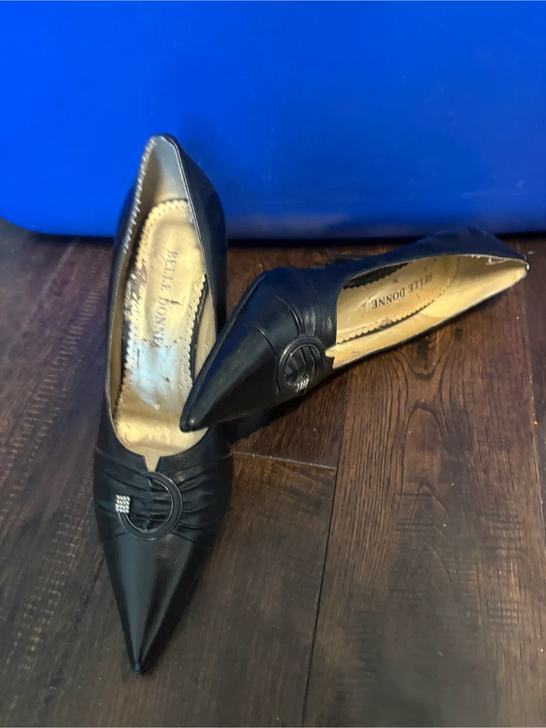 Belle Donne Black Heels - Size 9