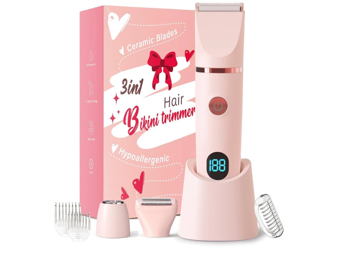 3 in 1 waterproof Bikini Trimmer - New in Box!
