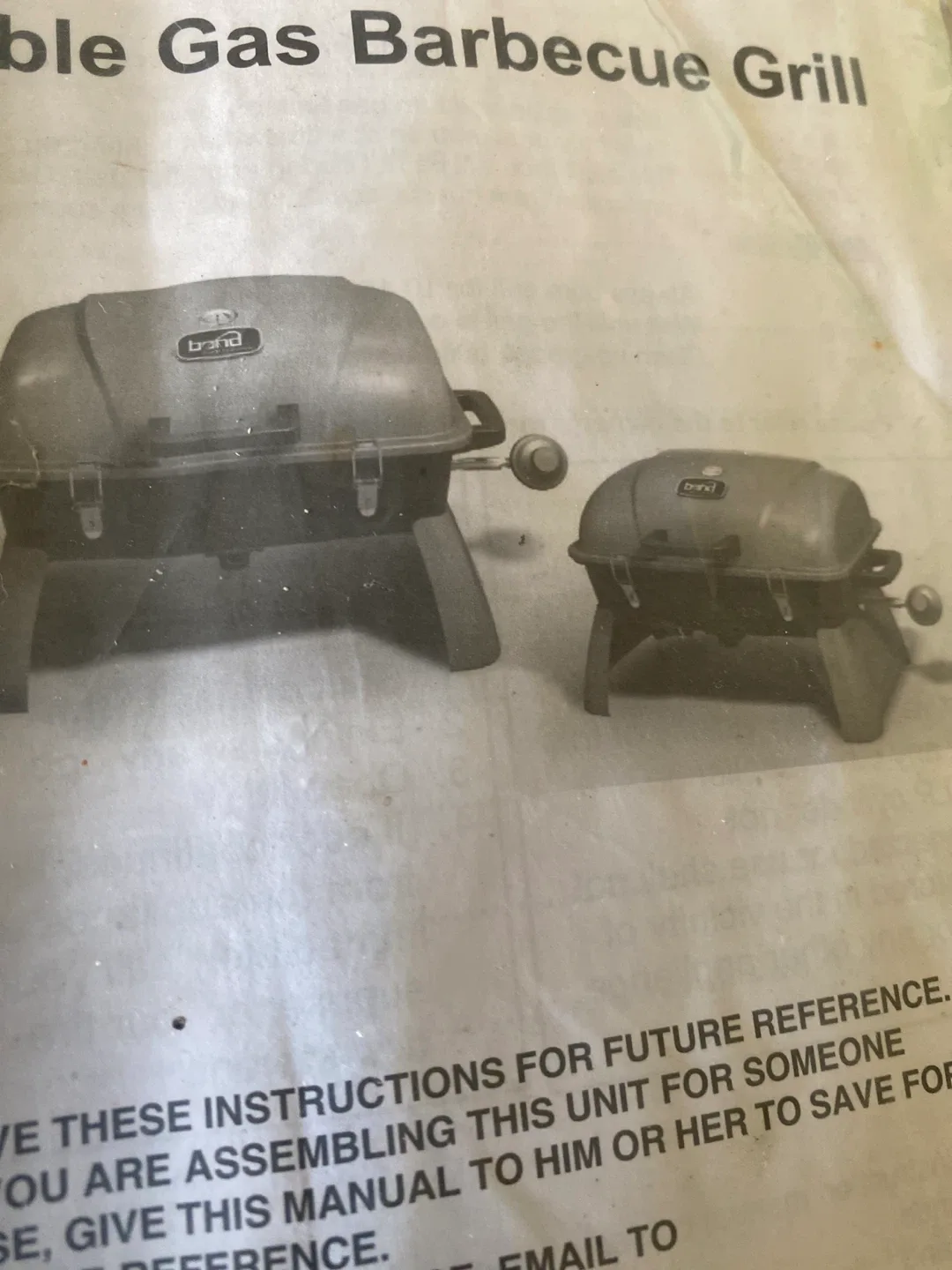 Bond Portable Gas Barbecue Grill thumbnail