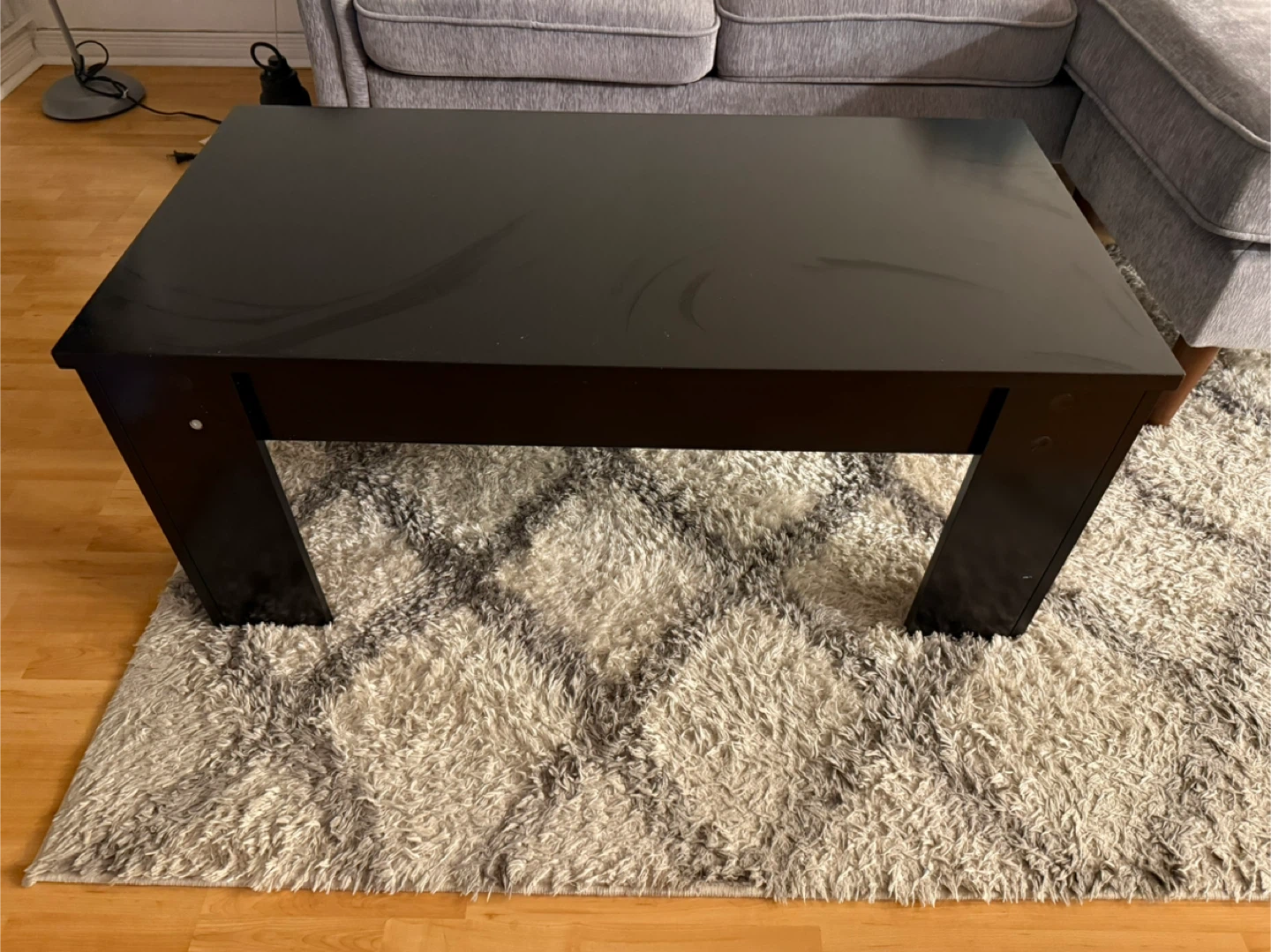 Black Lift Top Coffee Table