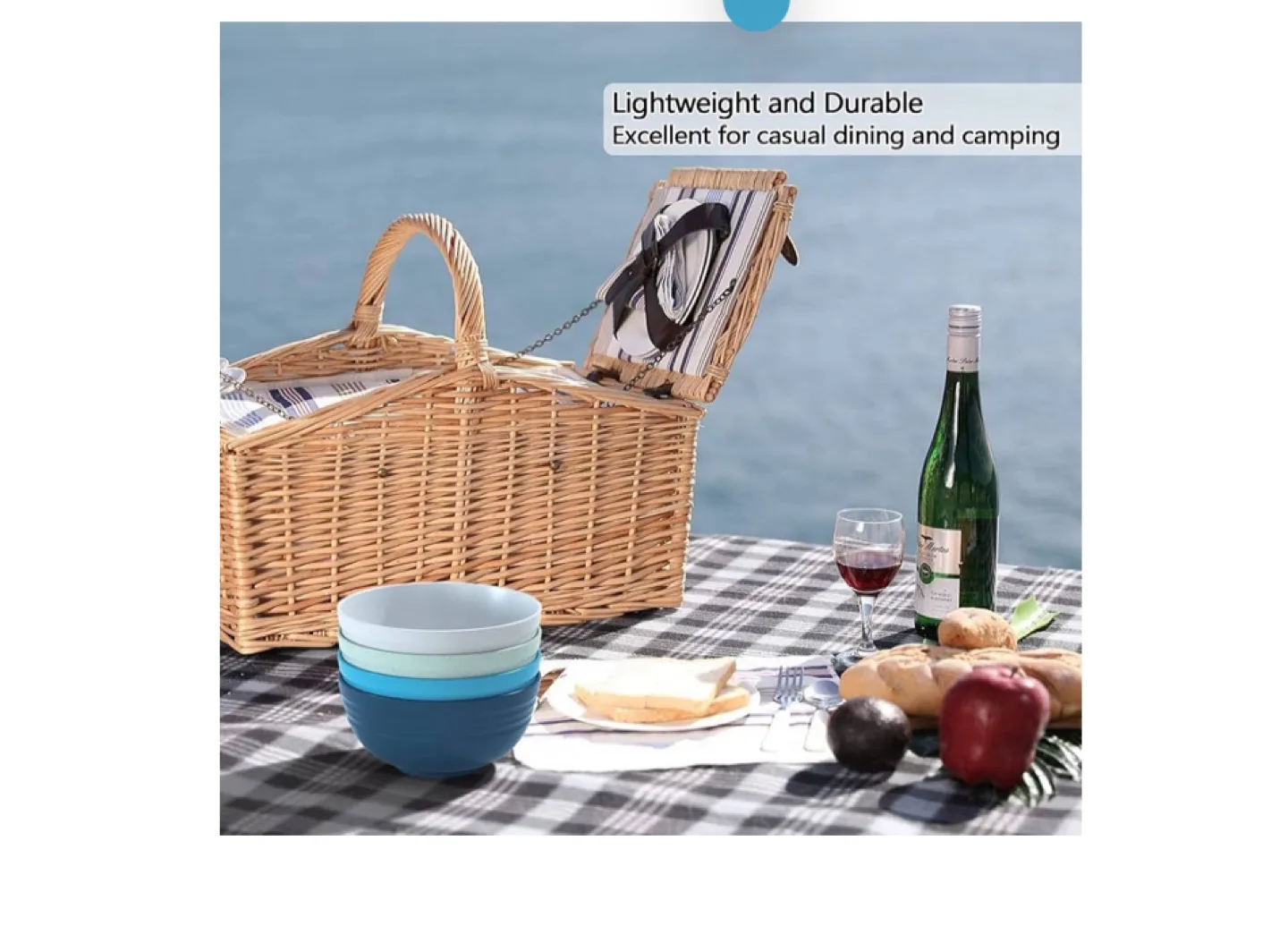 Orange Plastic  bowl Set - New image indicator(3)