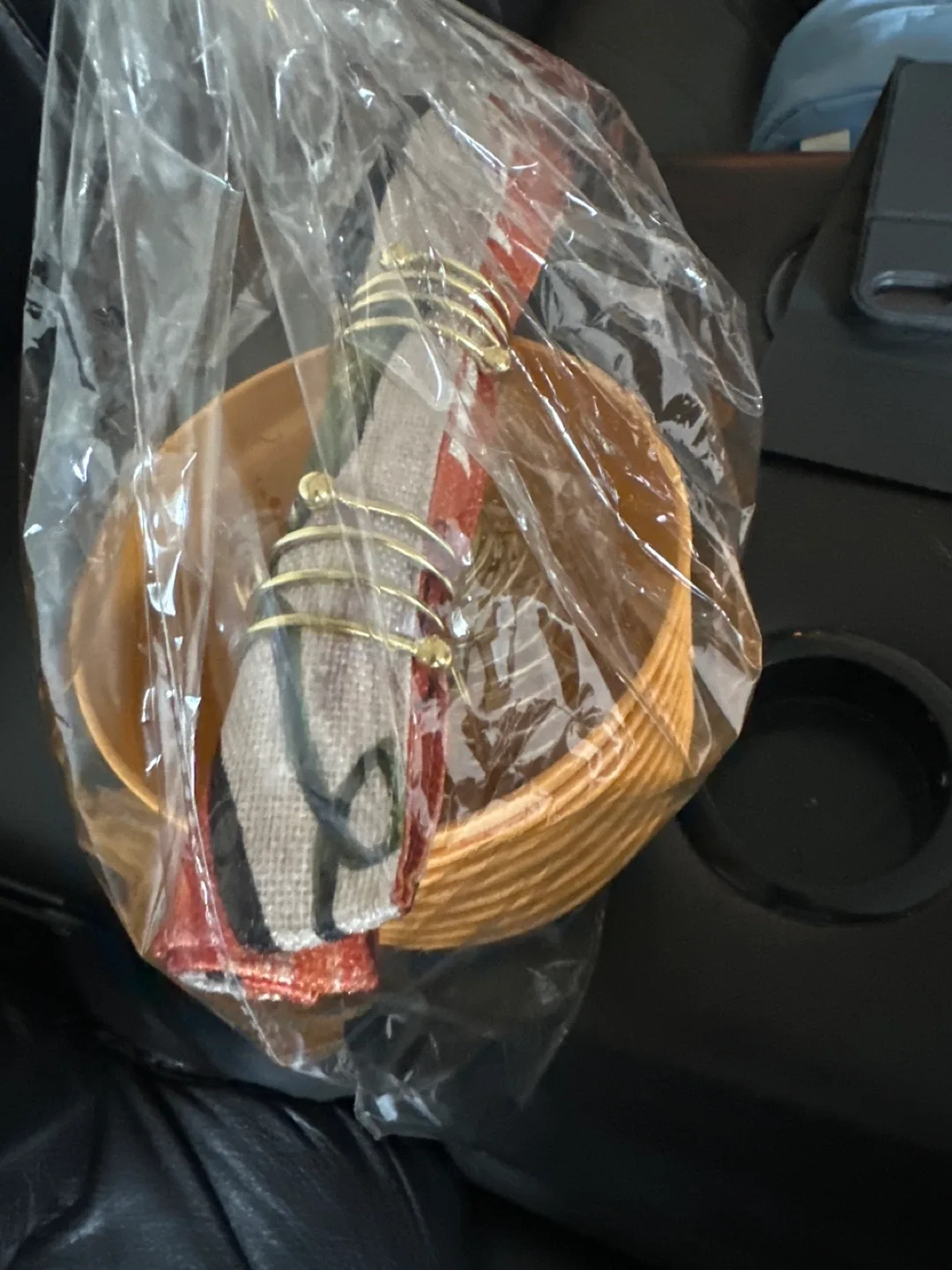 Orange Plastic  bowl Set - New image indicator(6)