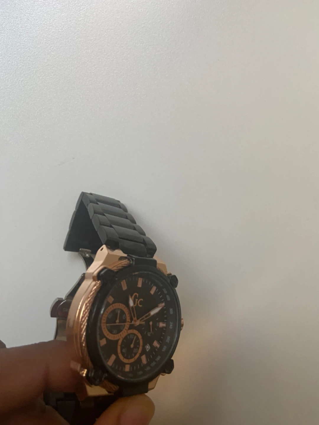 GC Black & Rose Gold Watch - photo 2