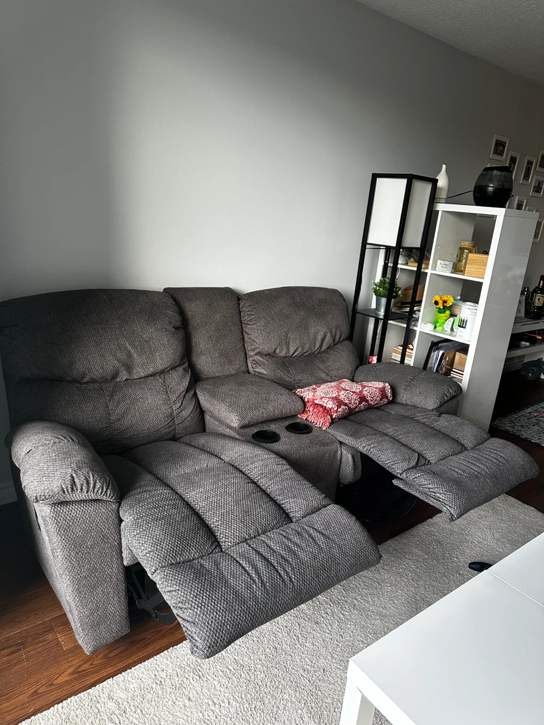 Grey La-Z Boy Double Recliner